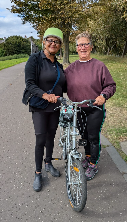 Learning to ride as an adult can be life changing. This is Intisar’s story. 