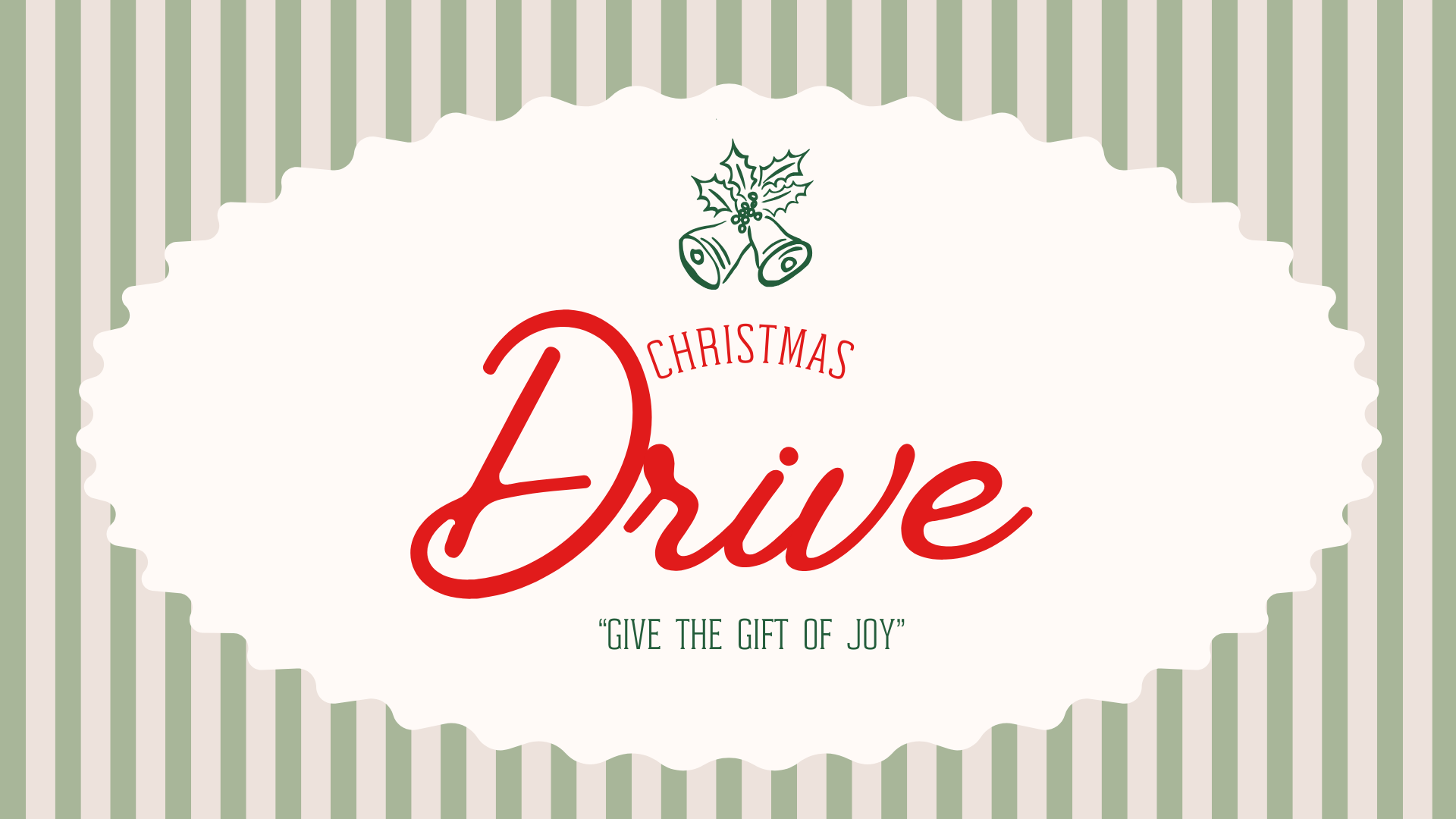 Christmas Drive Outreach