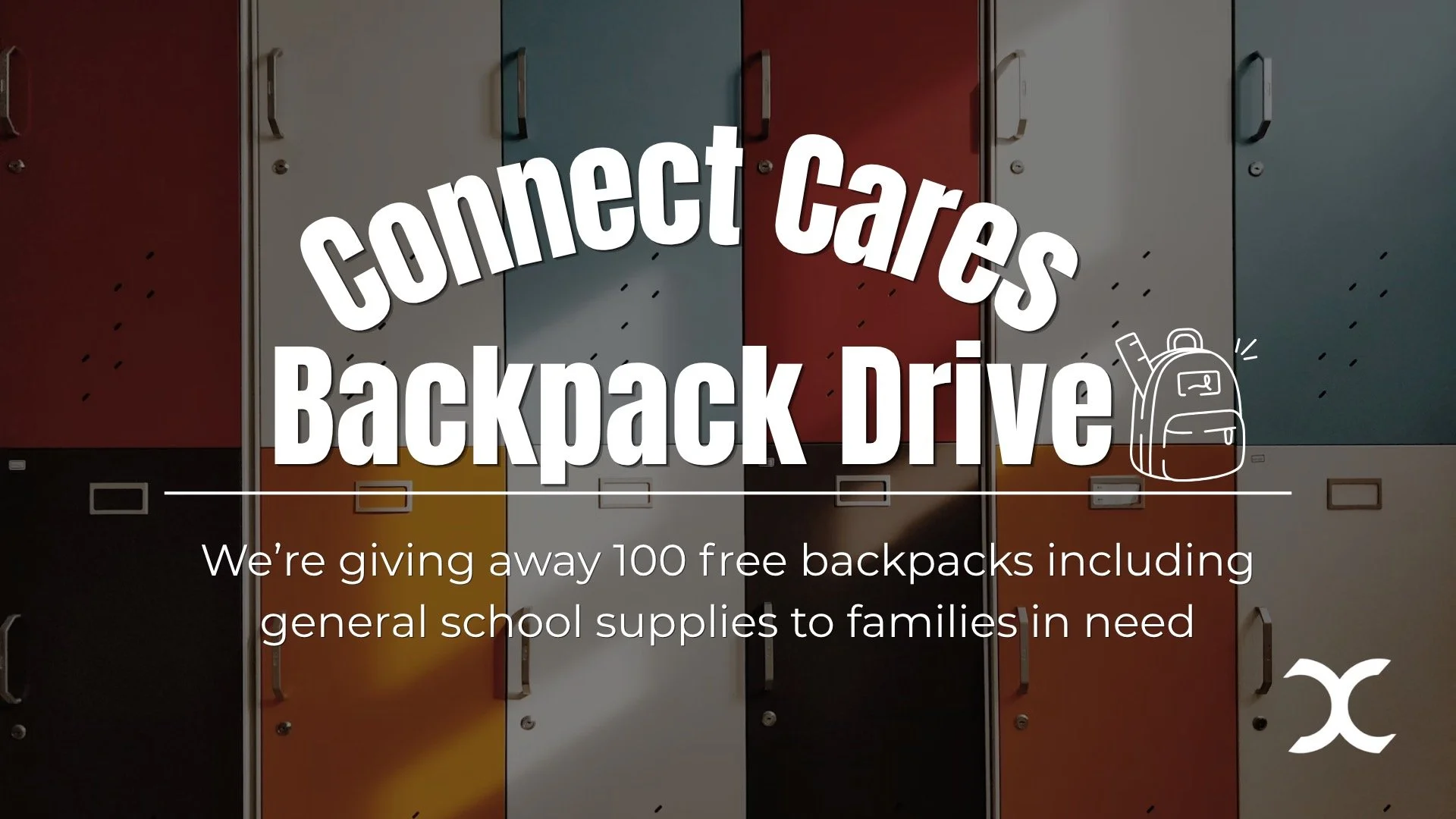Connect Cares: Backpack Blessing Giveaway