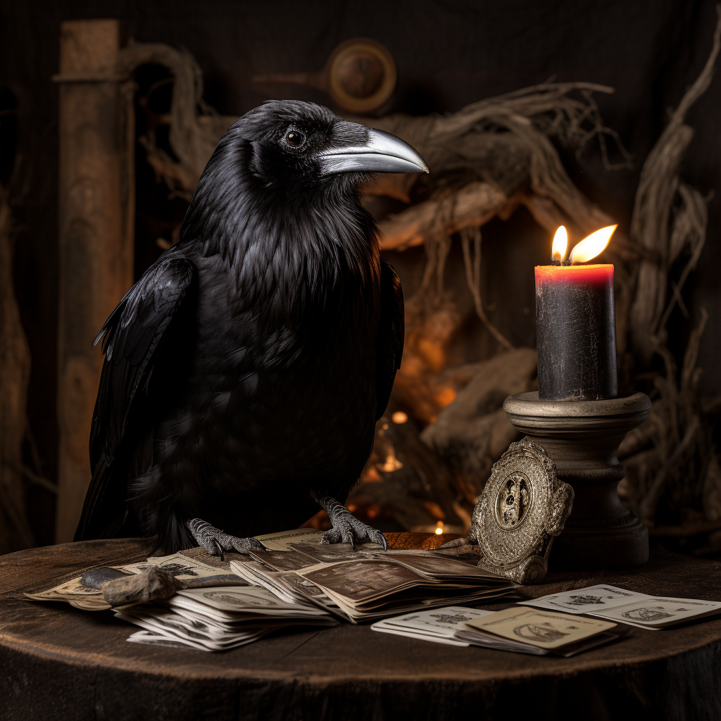 capnjakd_raven_bird_with_a_tarot_deck_one_card_in_its_beak._5_b9ed61f7-056b-4d1e-9768-4e00e752637d_3.png