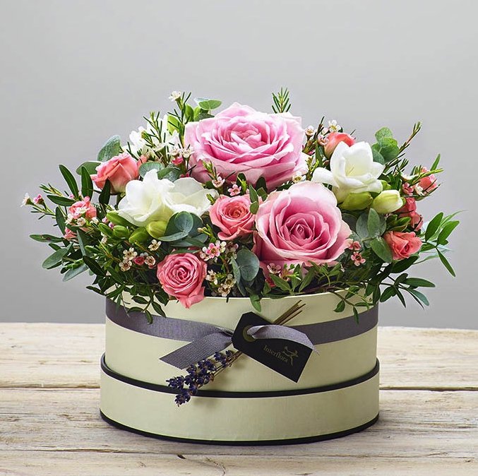 Hat Box Arrangement Round