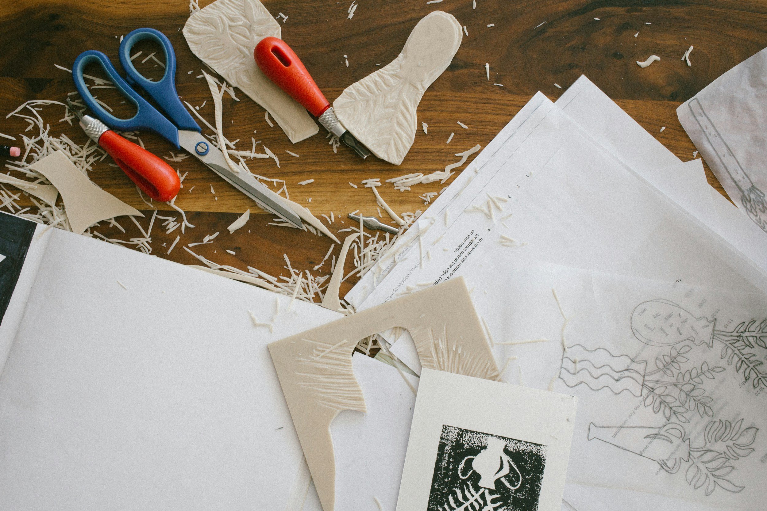 Wildcrafting Wednesday: Rubber Stamp Carving
