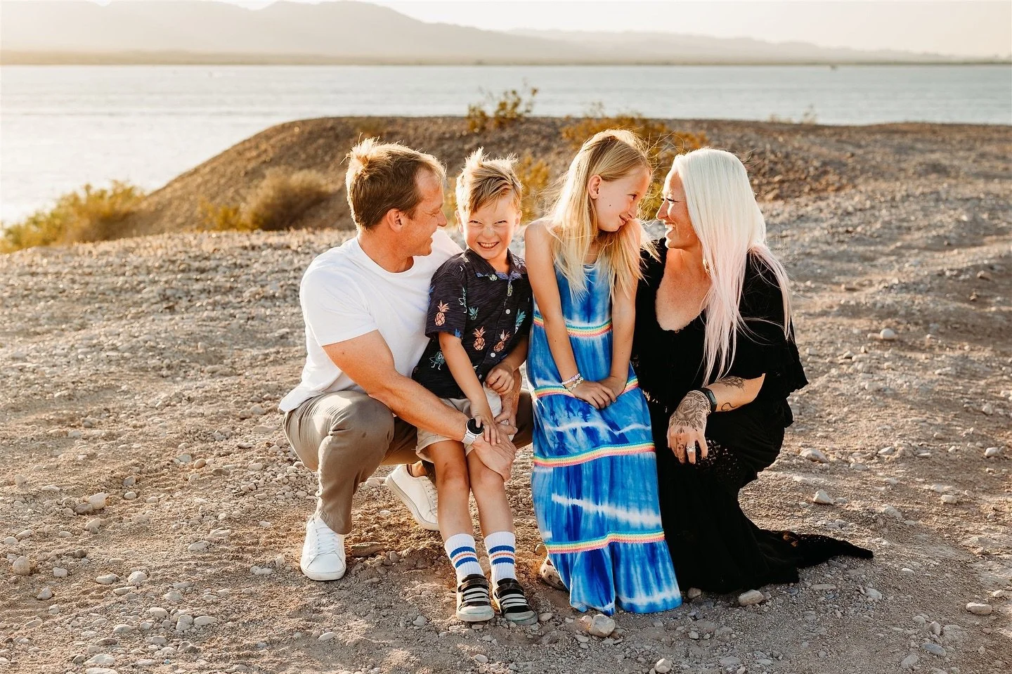 Last month, I was fortunate enough to meet up with this family while we were in Lake Havasu.  I love when clients just trust me when I drop a pin in the middle of nowhere.  Honestly my favorite thing about shooting in Havasu is the light itself.  It&