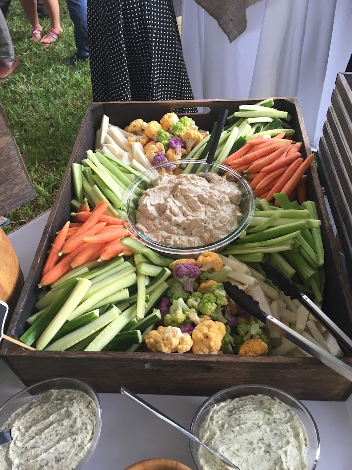 Crudité for an Intimate Wedding In Miami Shores, FL  