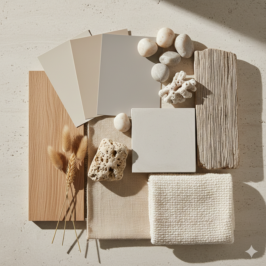 Sun Warmed Stone and Sand: natural color palette 2026
