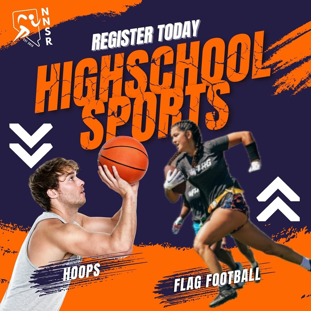 📣 Calling all High Schoolers 📣 
Looking for a fun competitive league to join? We got you! 🏀 🏈 

All levels of athletes welcome! 🤗 

Register today for our Spring Programs:
Hoops: https://nnsr.leagueapps.com/leagues/basketball/4124959-high-school