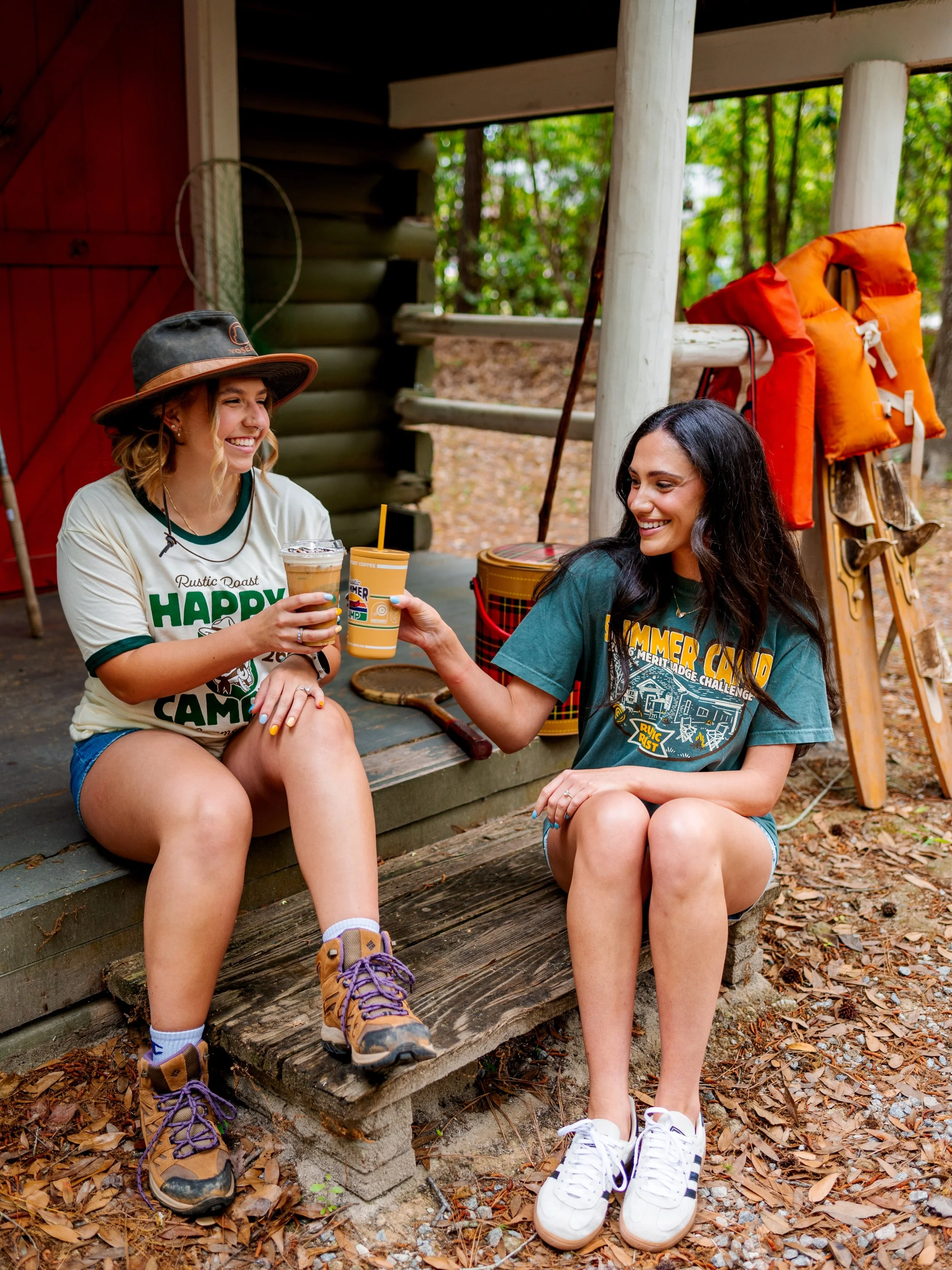 There&rsquo;s still time to get a pick me up this afternoon AND your new summer tumbler!! 🧡☀️

Come in for WILD WEDNESDAY &amp; get your new favorite tumbler for summer AND earn a merit badge for any previous summer featured drink! 😍 

Happy Campin