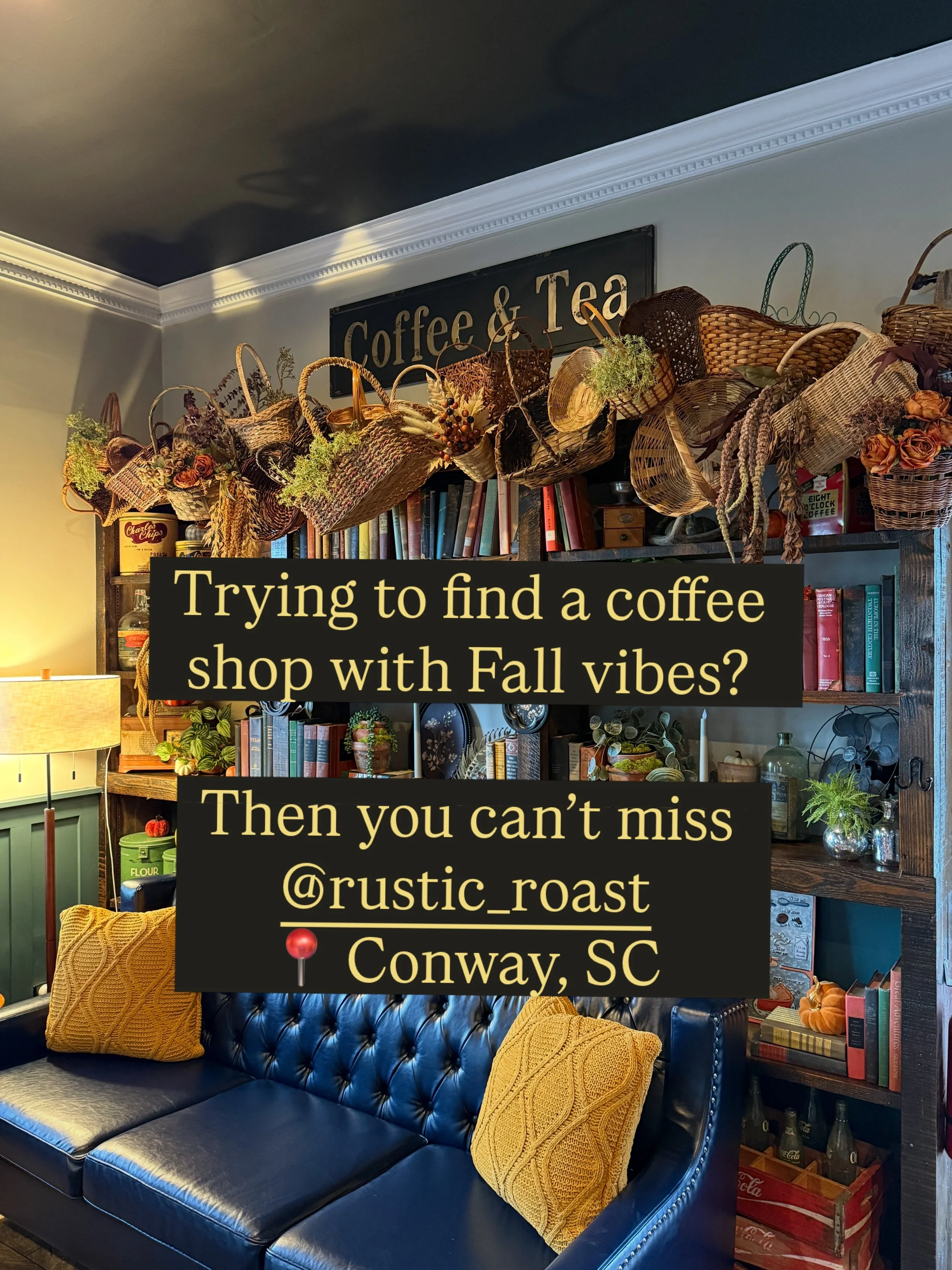 It was like Rustic Roast was made for this season. Bring on the Fall vibes, cozy spaces, pumpkin lattes and a community that comes alive.
