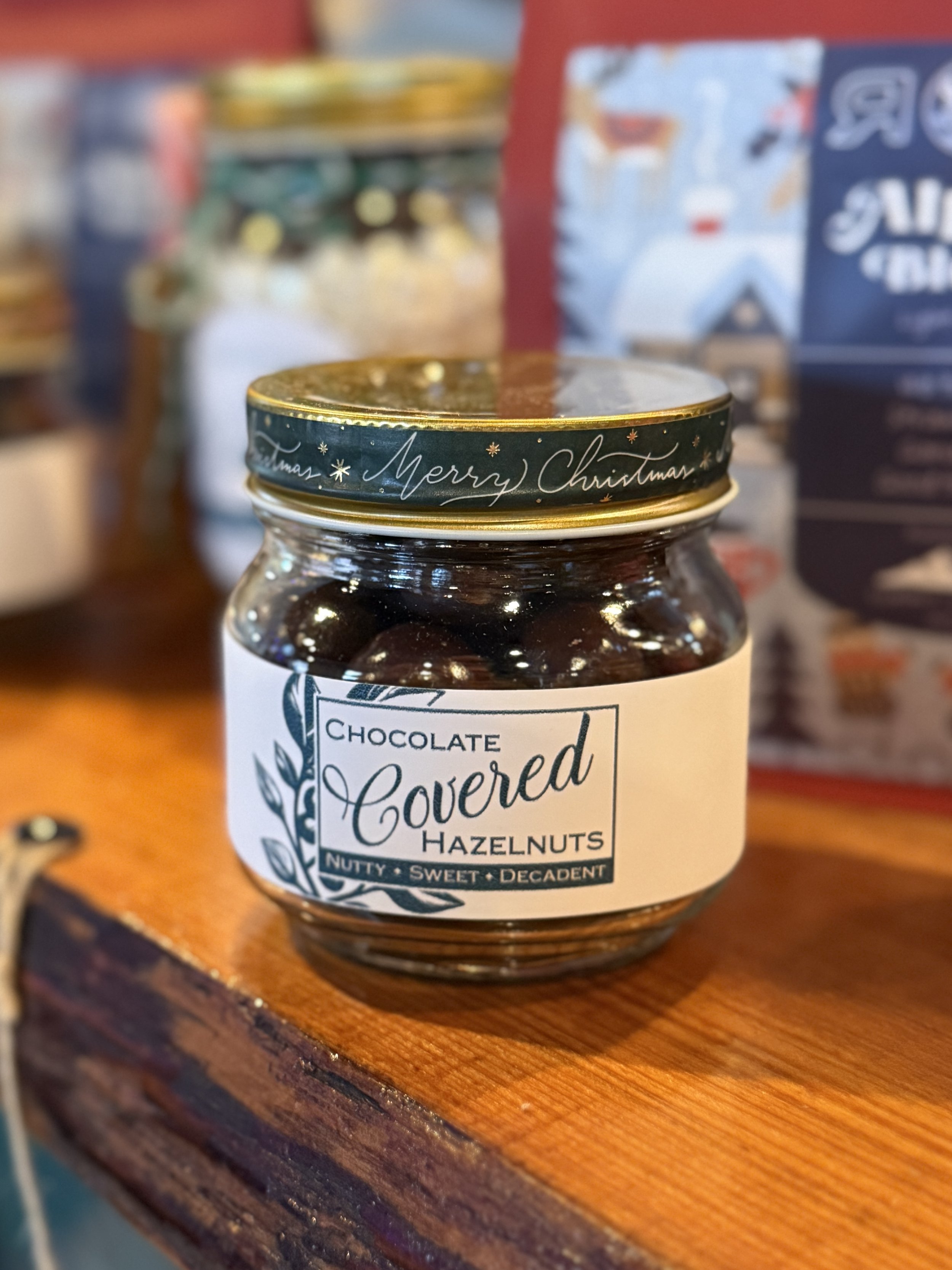 Chocolate Covered Hazelnuts