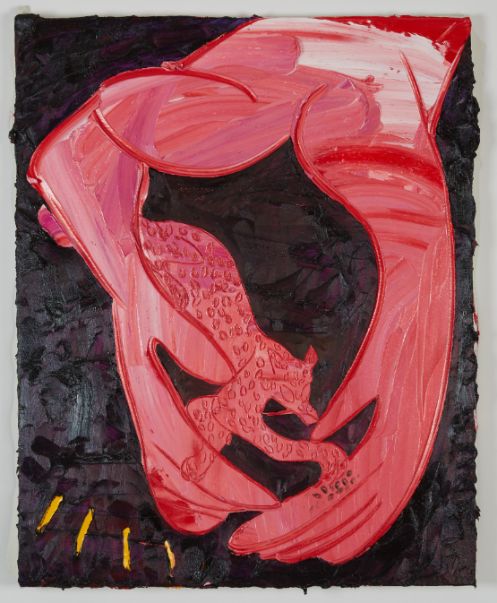 Rikako Kawauchi, 'Where the Tiger Has Touched', 2024, oil on canvas, 910 × 727 mm.