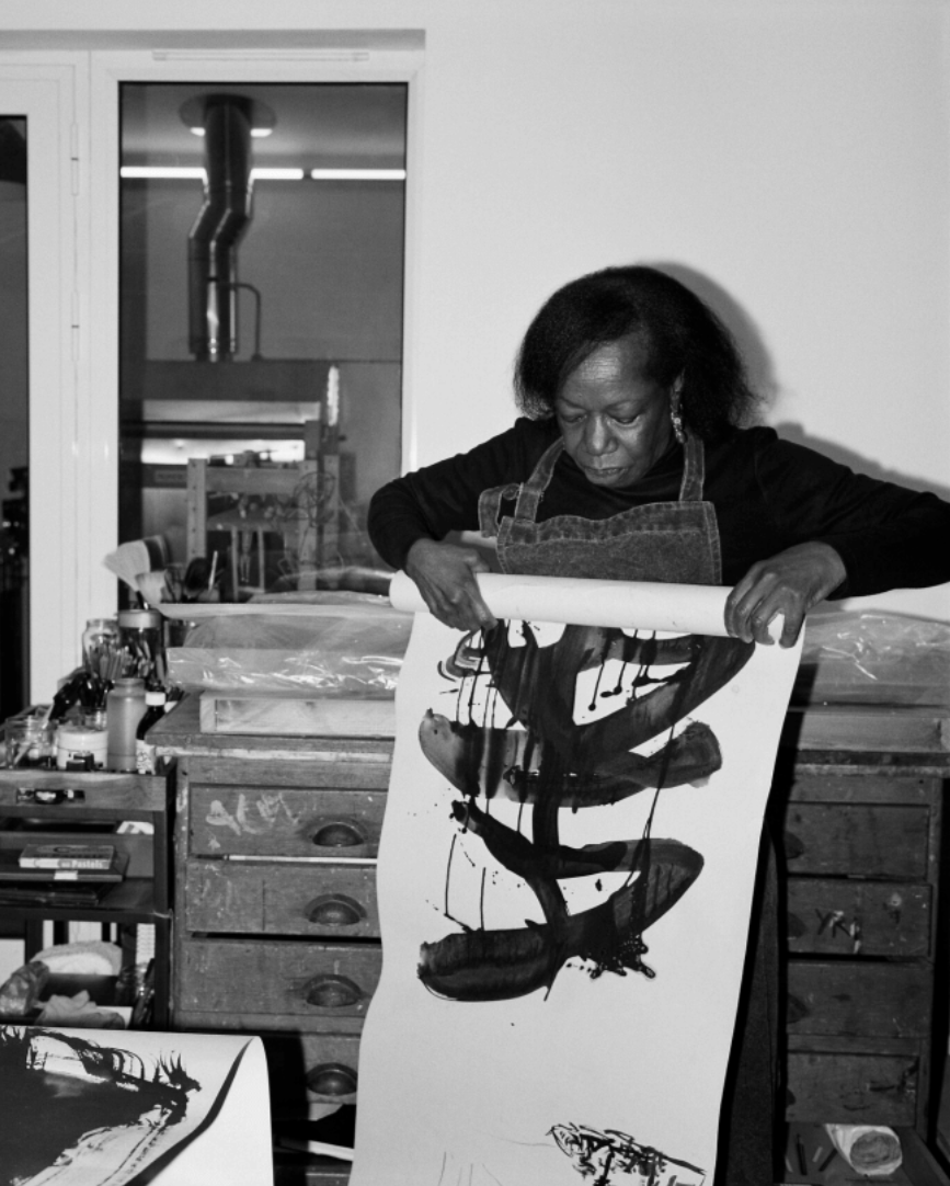 Magdalene Odundo’s studio. Courtesy Dior.