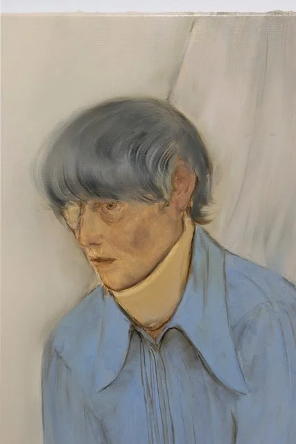 Detail: 'Schadenfreude', 2026. Oil on canvas. Image courtesy 1301SW.