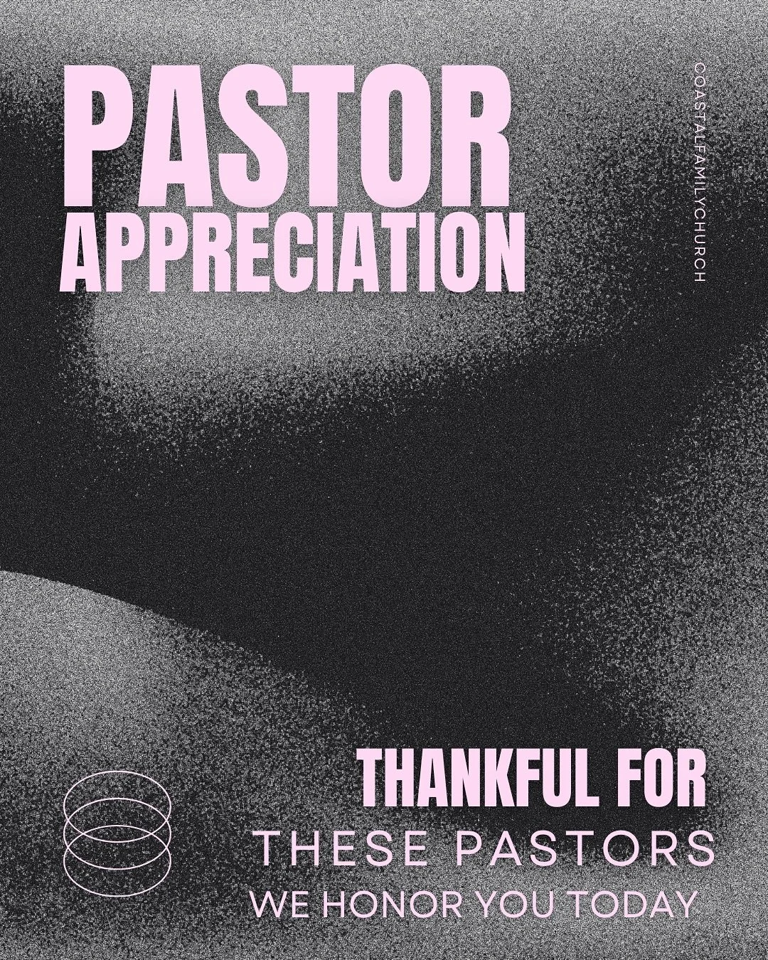 October is Pastor Appreciation Month 💛

At Coastal, we are so thankful for the pastors who have spoken into our lives, encouraged our people, and stood beside our church through every season. Each one carries a unique gift&mdash;and together, they&r