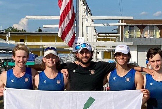 Congratulations to our brothers Sean Ward ‘21, Cooper Tuckerman ‘22, Jack Stone ‘23, and the rest of the @dartmouth_lights on placing 6th in the Lightweight Quad at the Under 23 World Rowing Championships in RaΔice, Czech Republic t