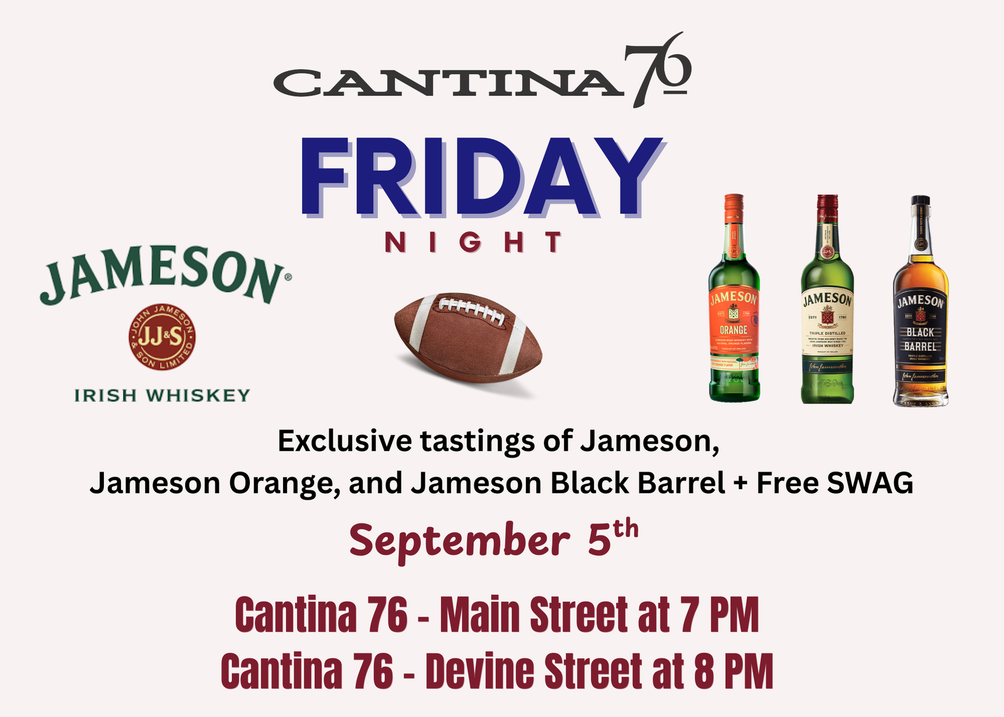 Football Fridays with Jameson