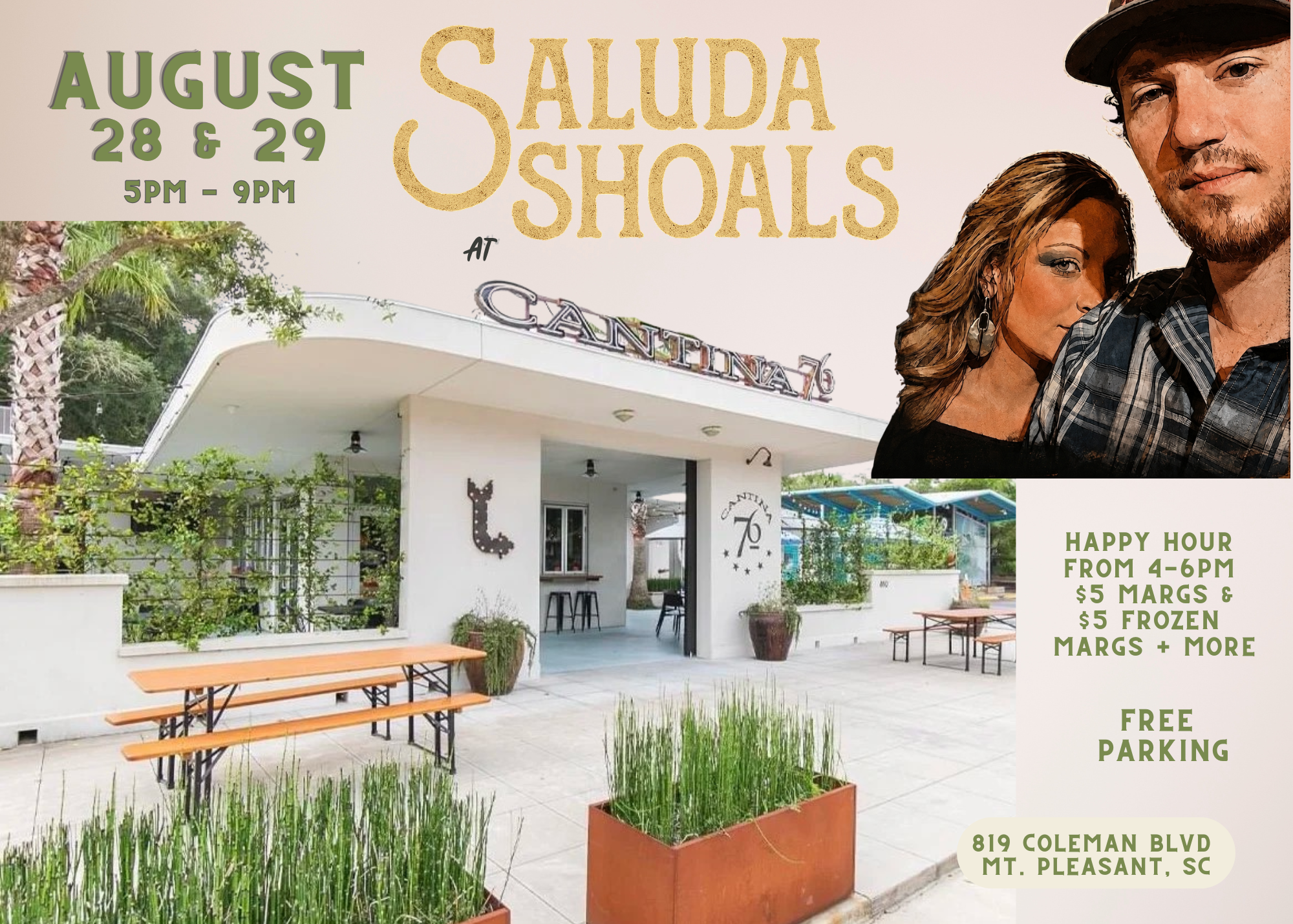 Live Music by Saluda Shoals at Mt. Pleasant