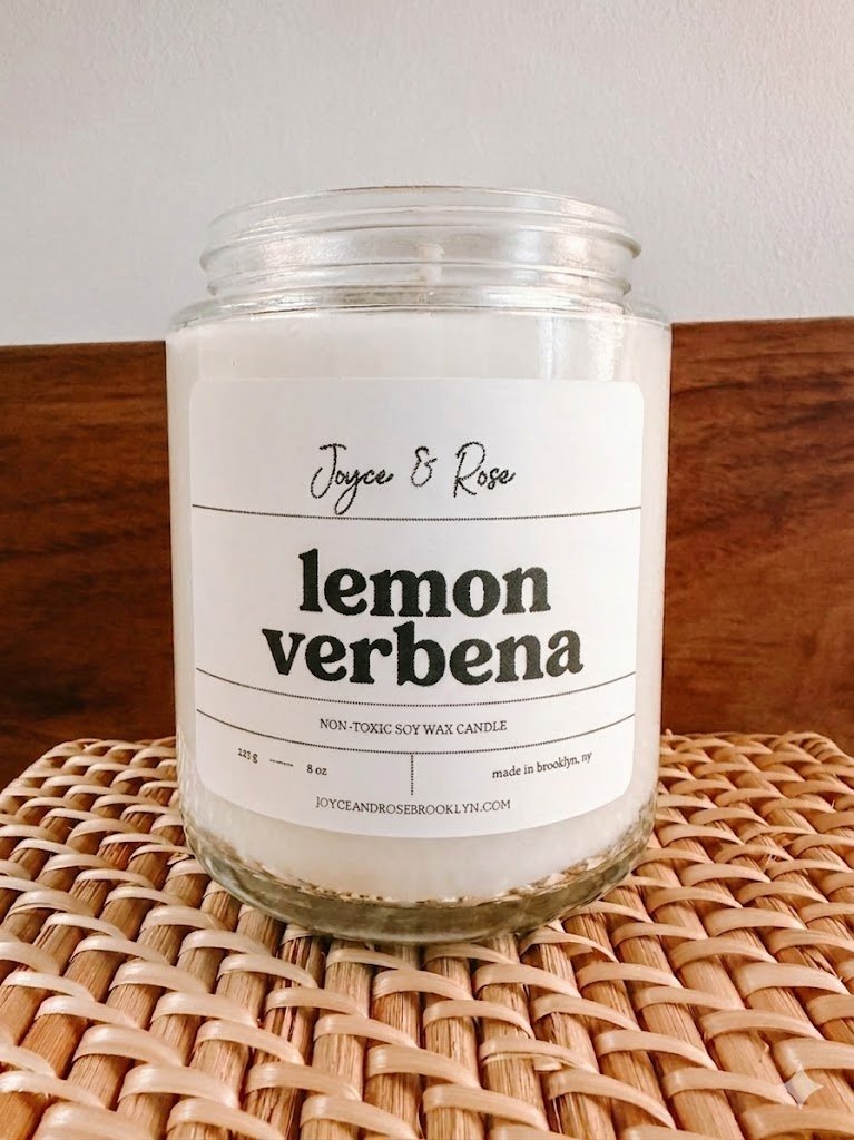 Lemon Verbena Soy Wax Candle