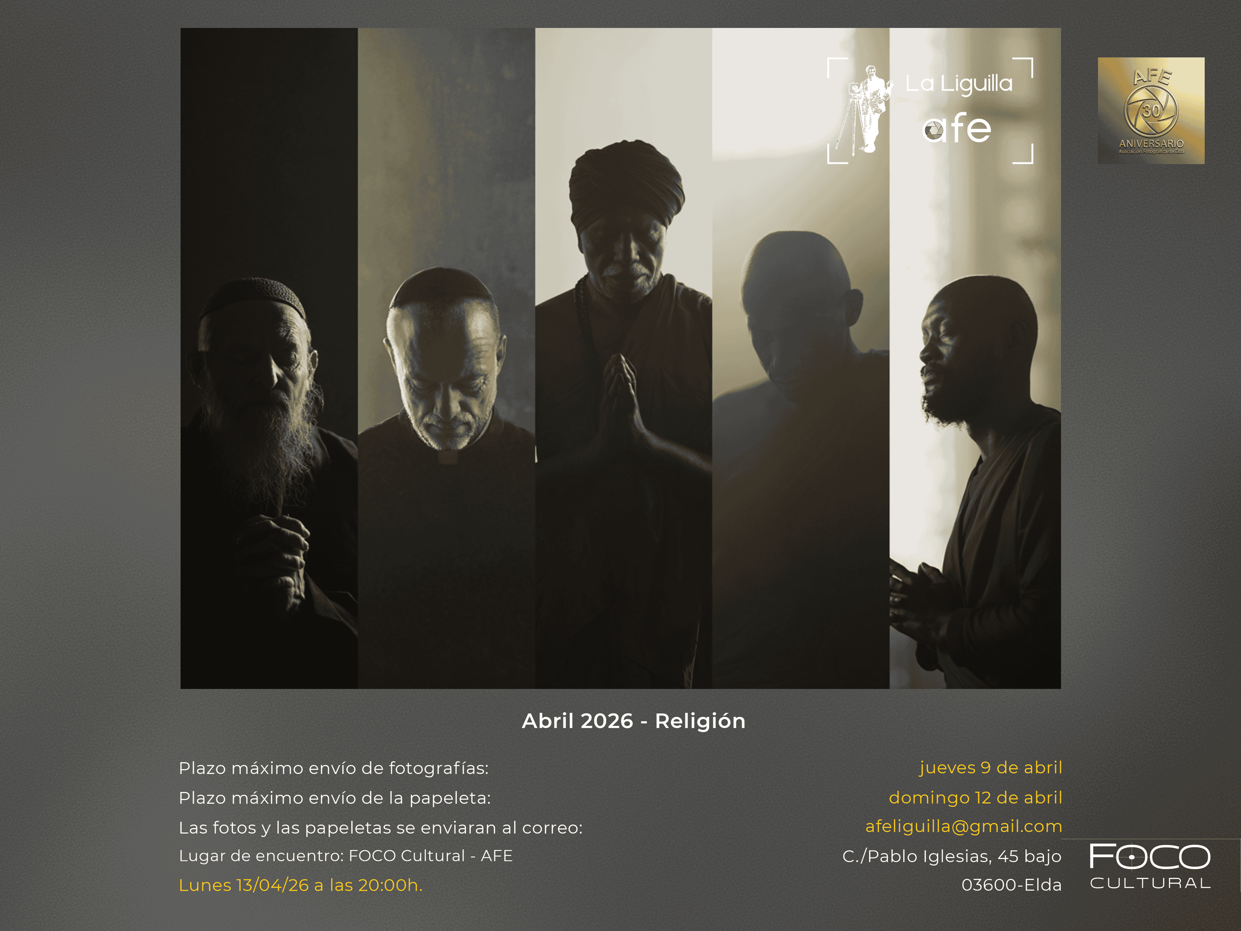 Liguilla abril 2026 - Religión