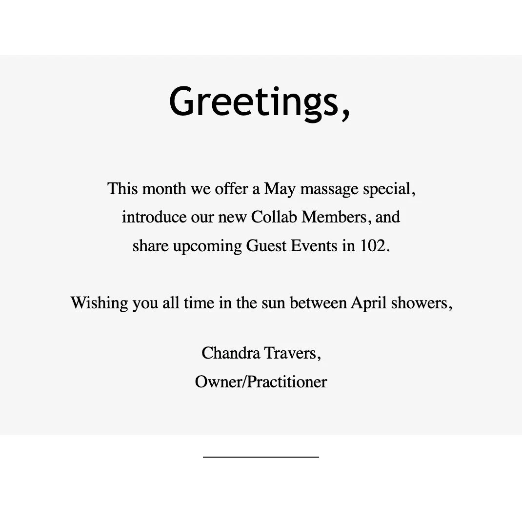Our April newsletter is OUT so check your inboxes! A reminder that our URL and email address changed last year. Don't miss a message, update to:
info@nurturewellbeingnw.com
www.nurturewellbeingnw.com

See you soon! #seattlewellnessbusiness #westseatt