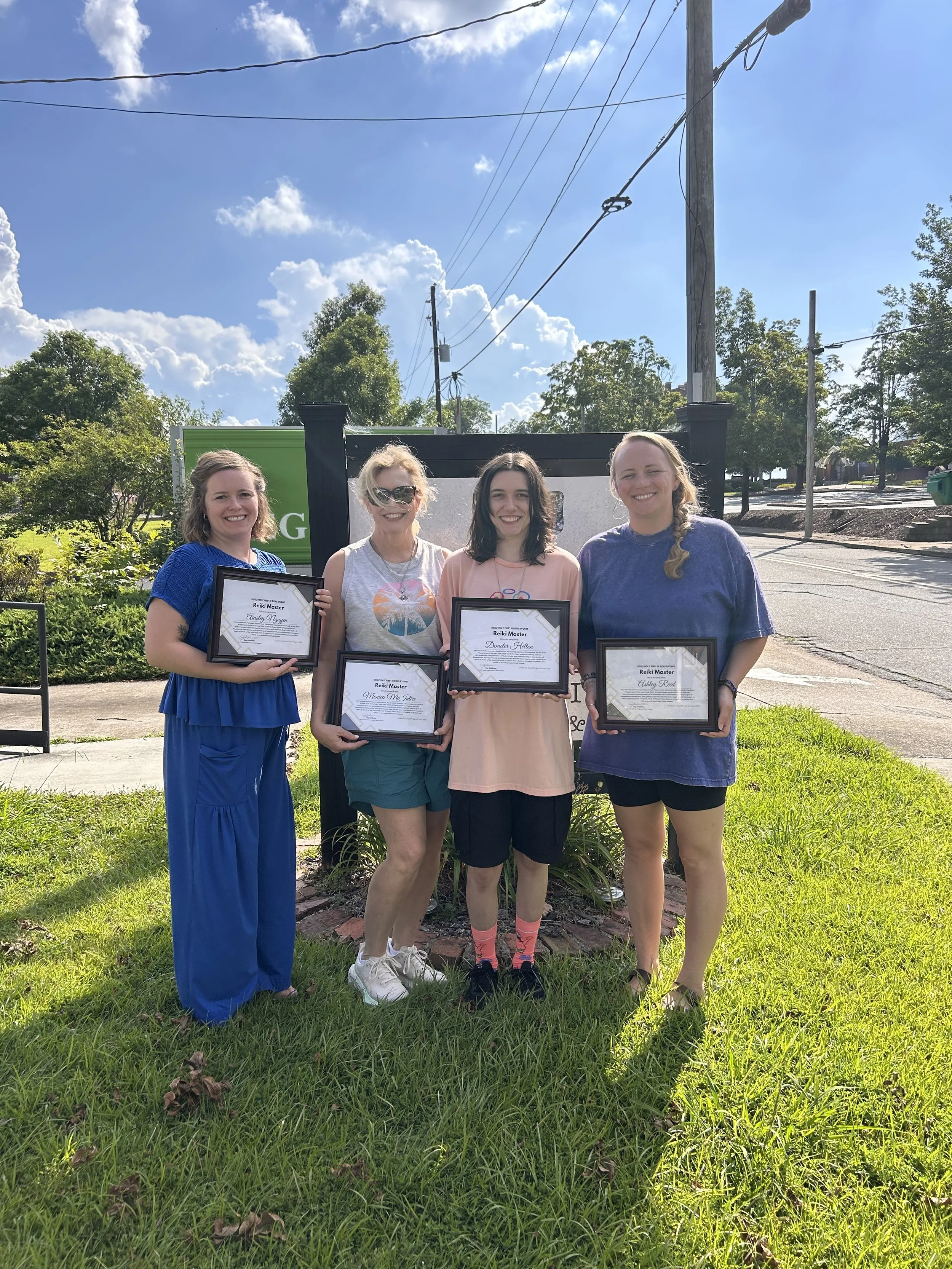 Reiki 3 training and certification