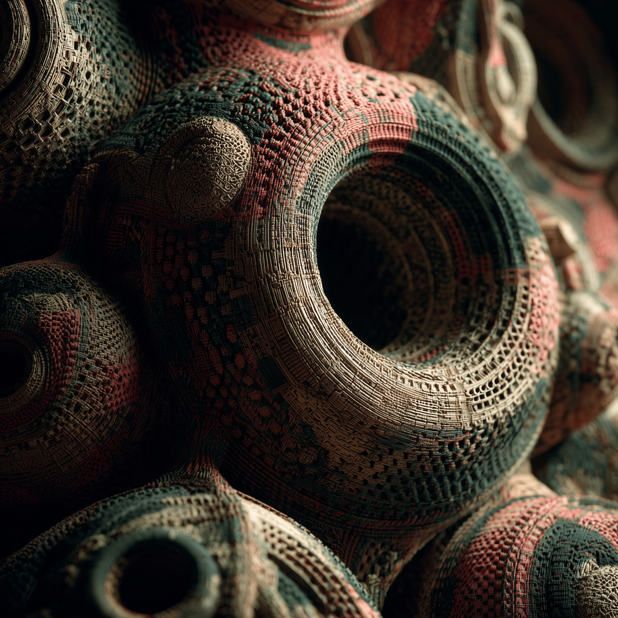 Synthetic/Organic Porus Exploration