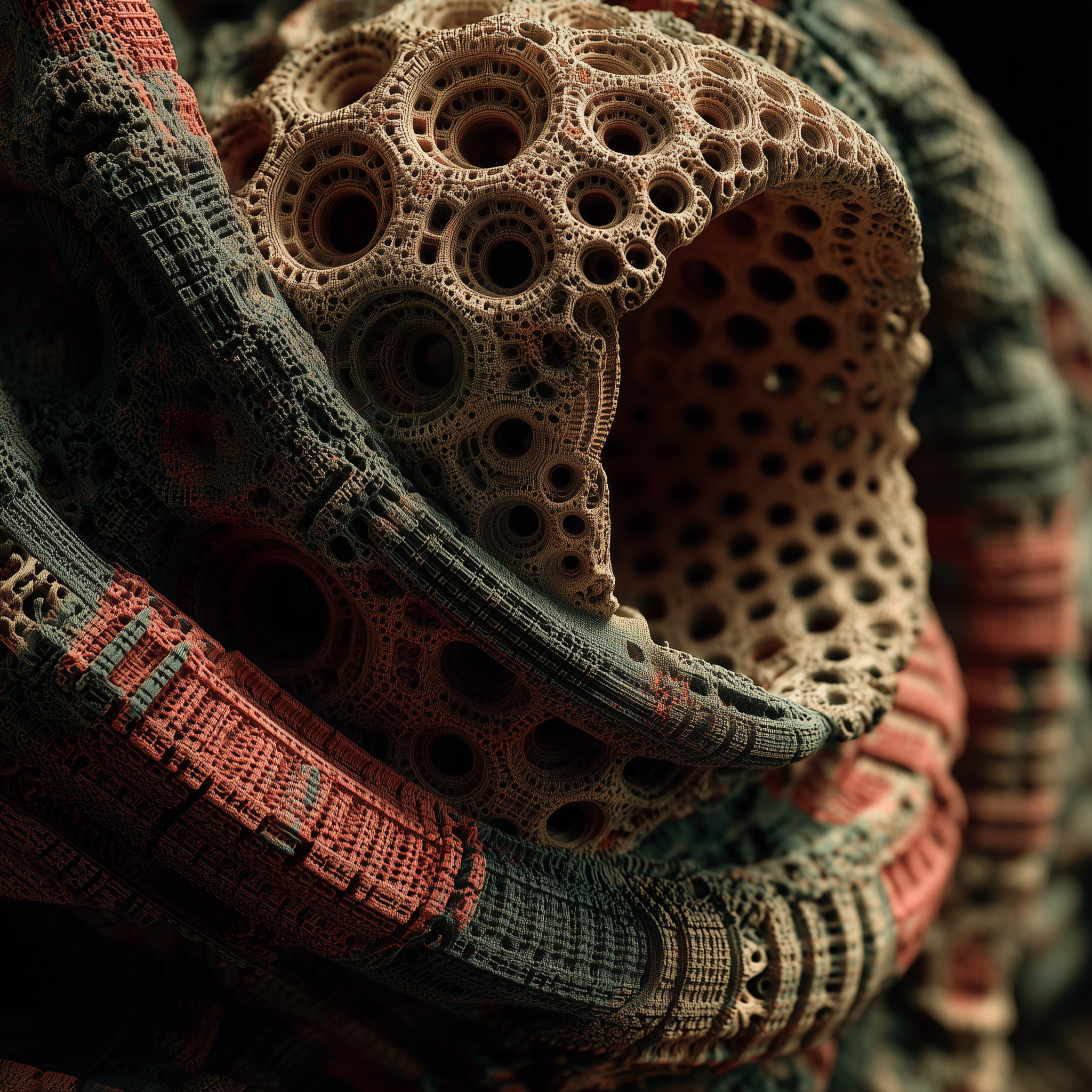 Synthetic/Organic Porus Exploration