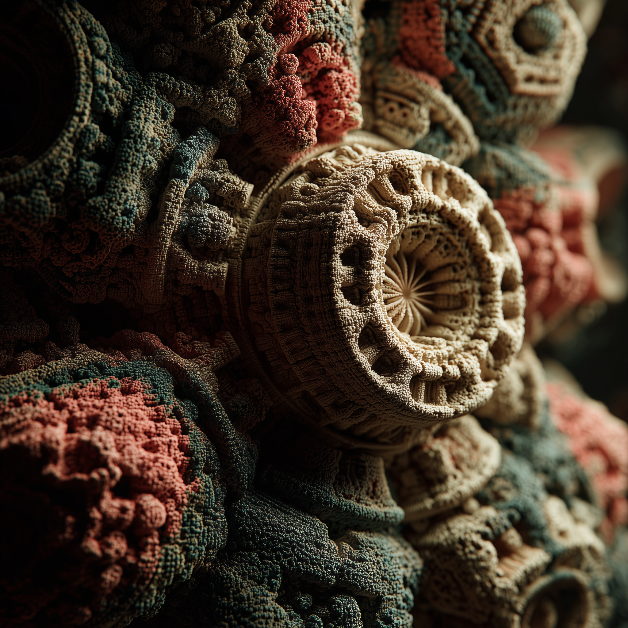 Synthetic/Organic Porus Exploration