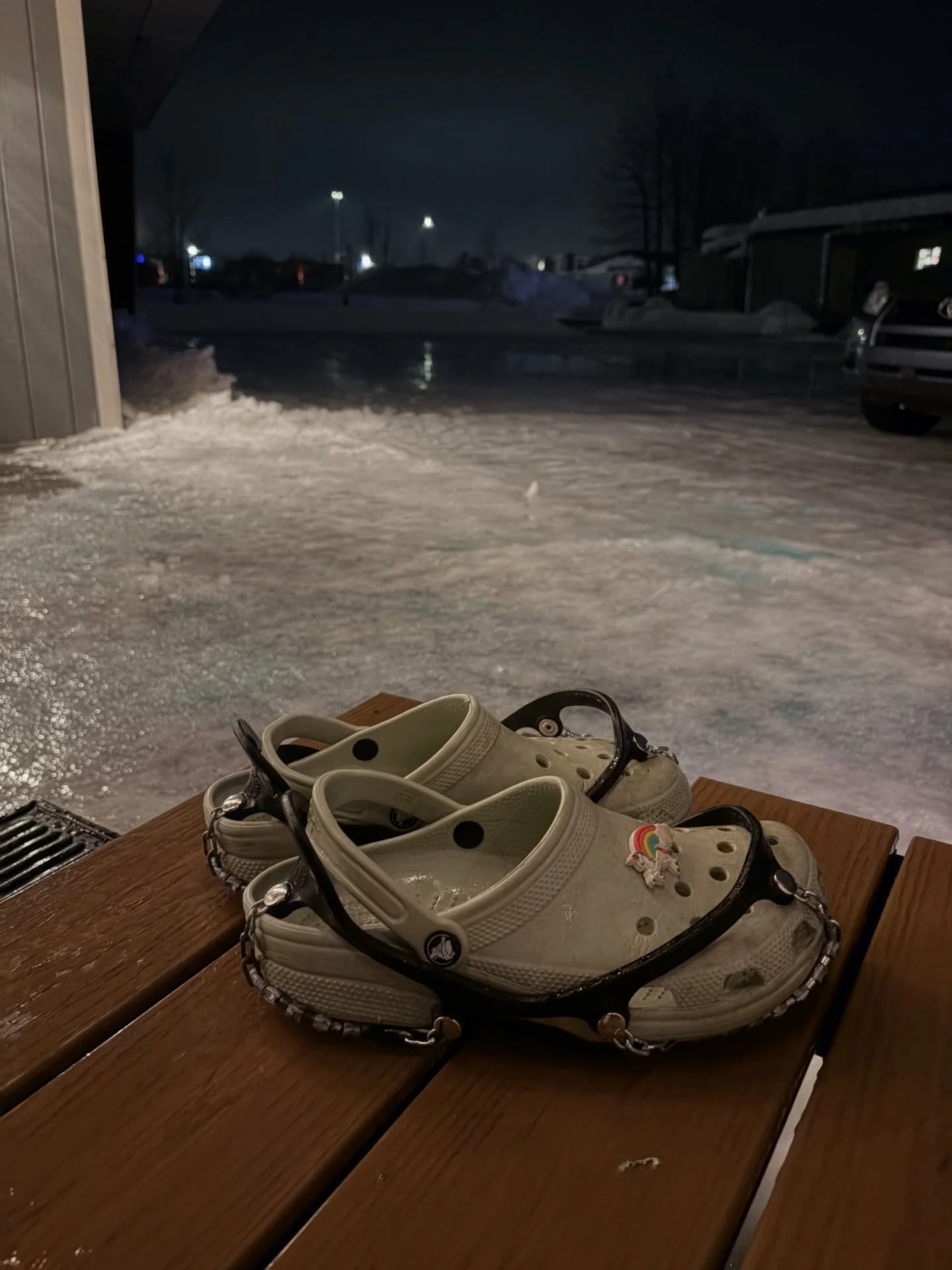 The most extreme footware we&rsquo;ve seen yet! Sometimes creative juices flow and the sauna becomes an epic adventue chanelling the SISU - Finnish resilience in hard times. Thanks to one of our members for writing this recap from the first ascent of