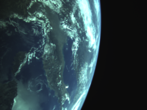 Images from previous KISSCam V1's orbit on RoseyCubesat-1: 