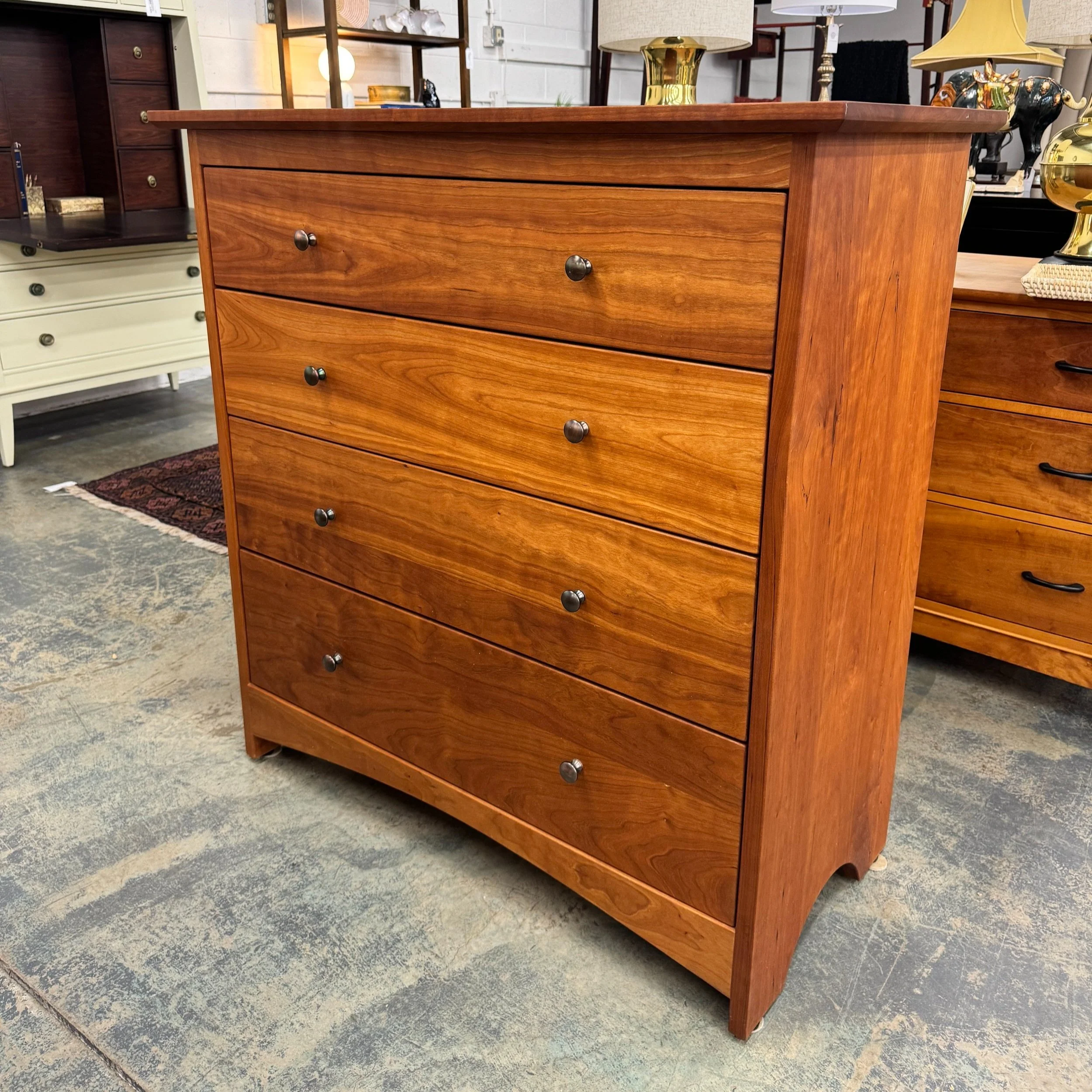 SOLD - Custom BFA Cherry Dresser - 42H x 36W x 22D