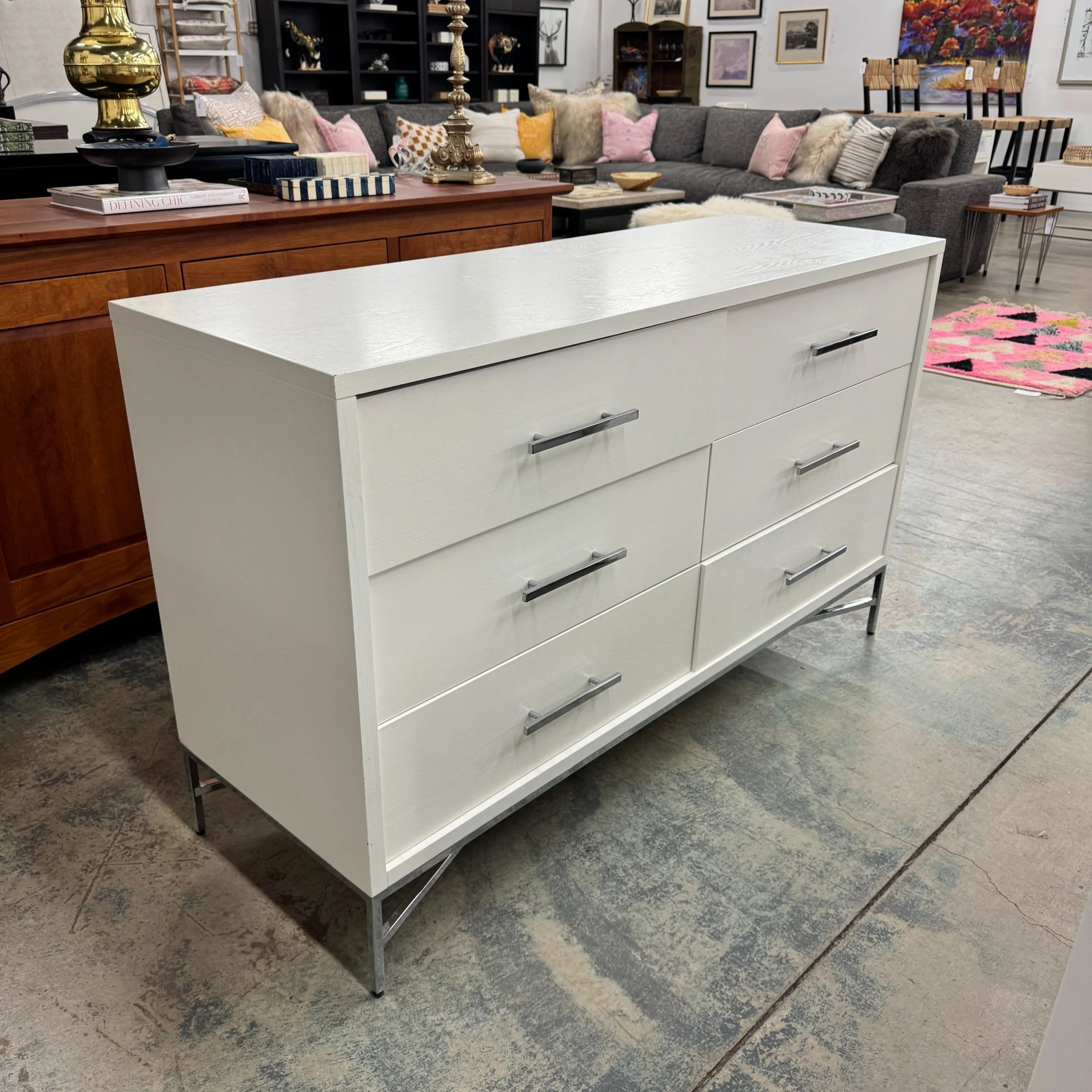 West Elm City Storage Dresser - 54"W x 18.5D x 33"H