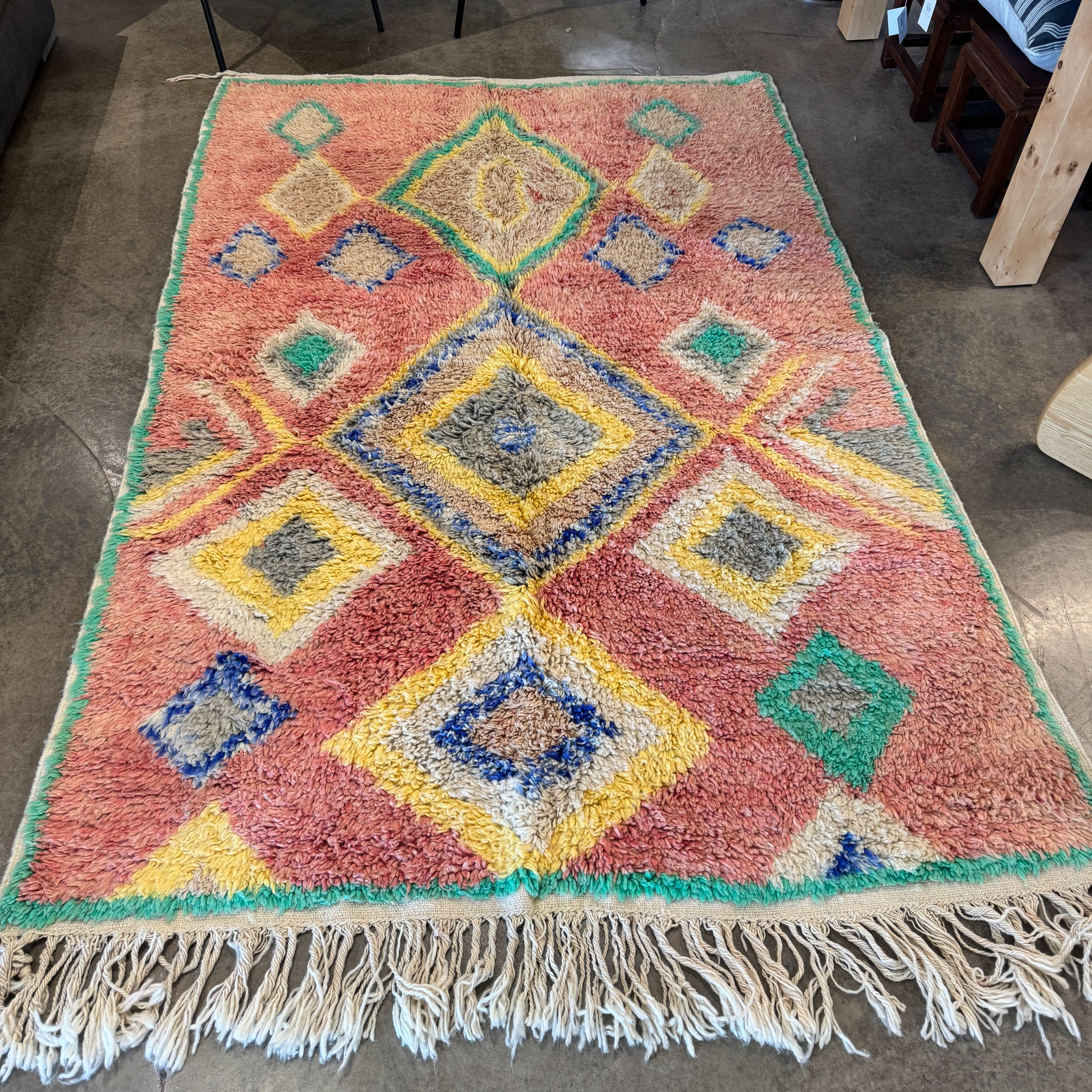 Moroccan Boujaad Rug - 5' x 8'