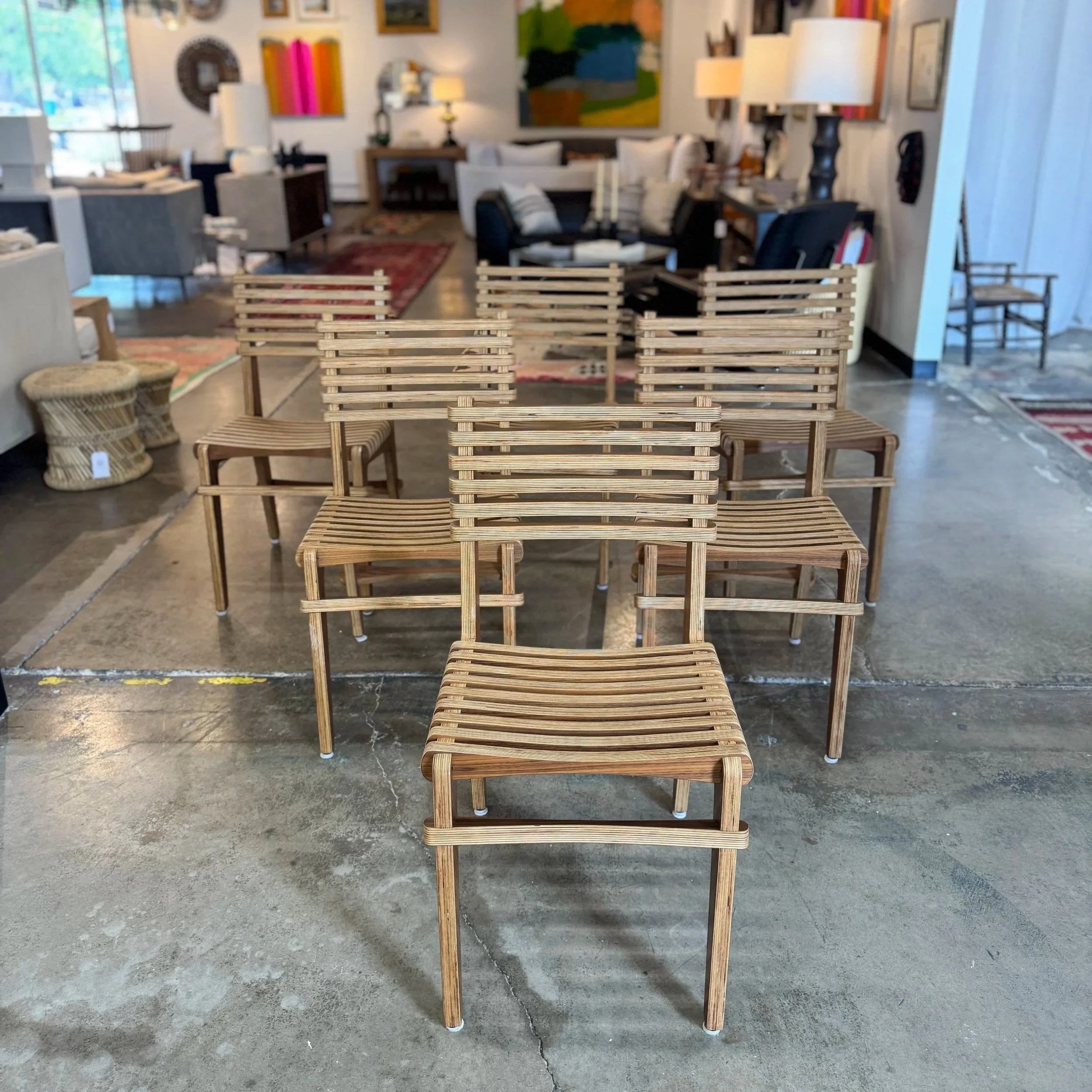 Slat Chair by Alta (x6)