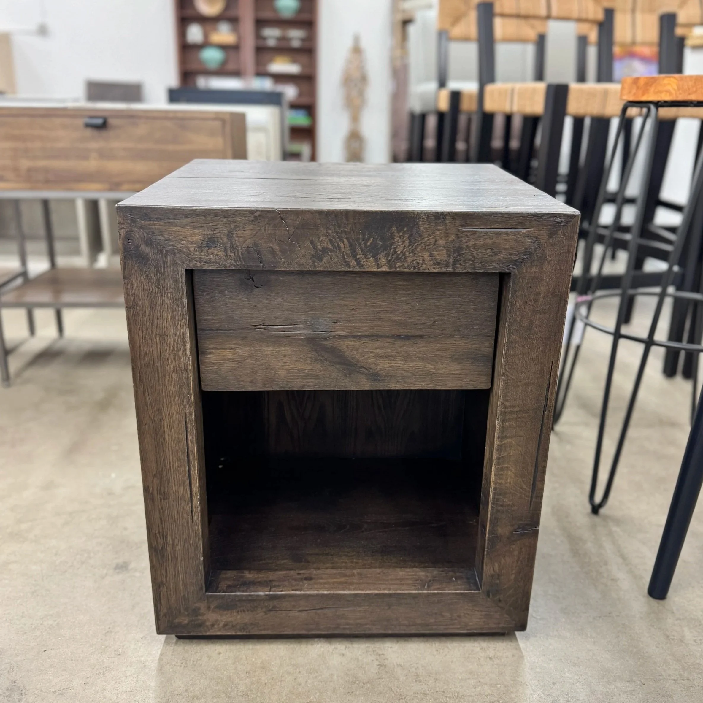 RH Reclaimed Oak Nightstand