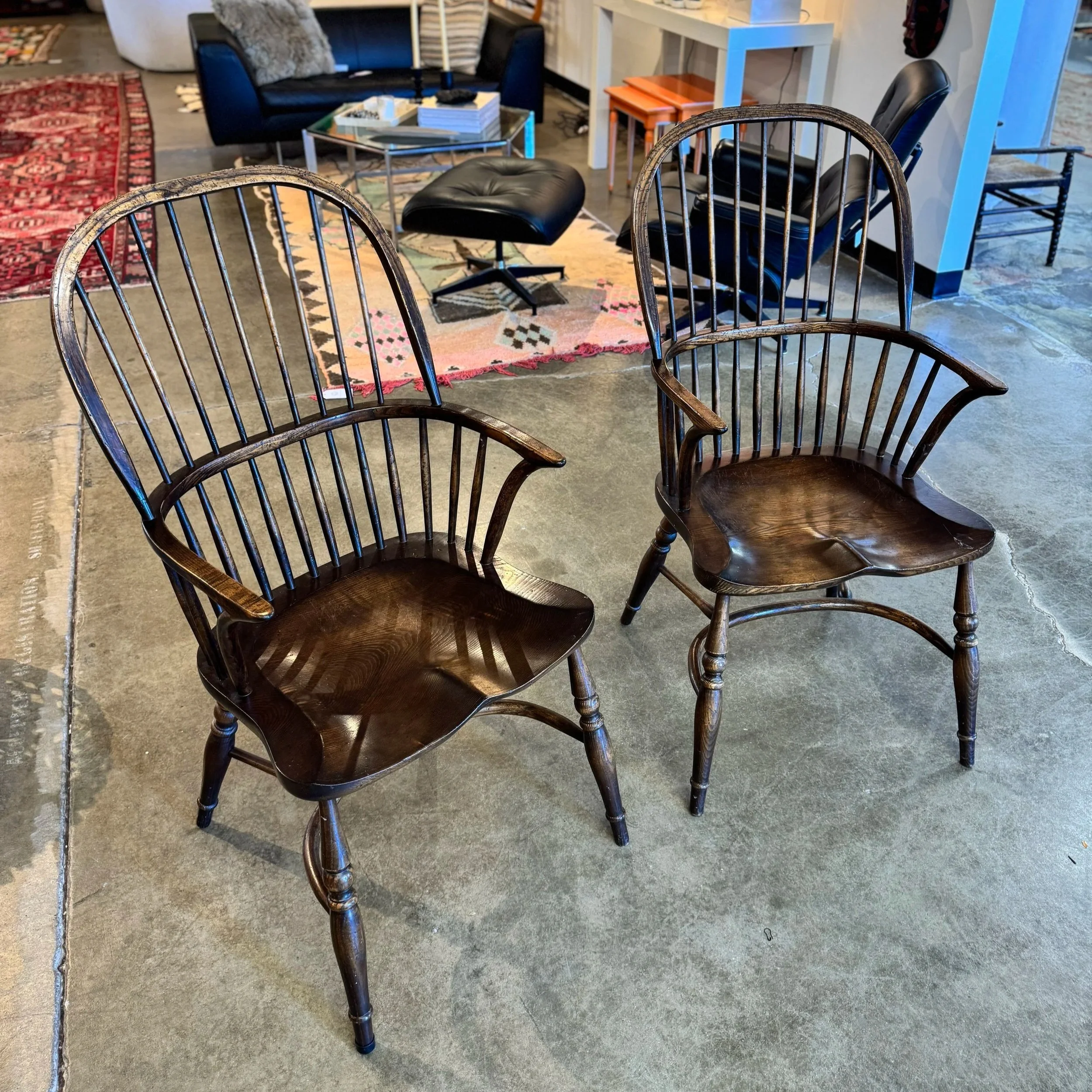 19th-Century English Sack-Back Windsor Chair