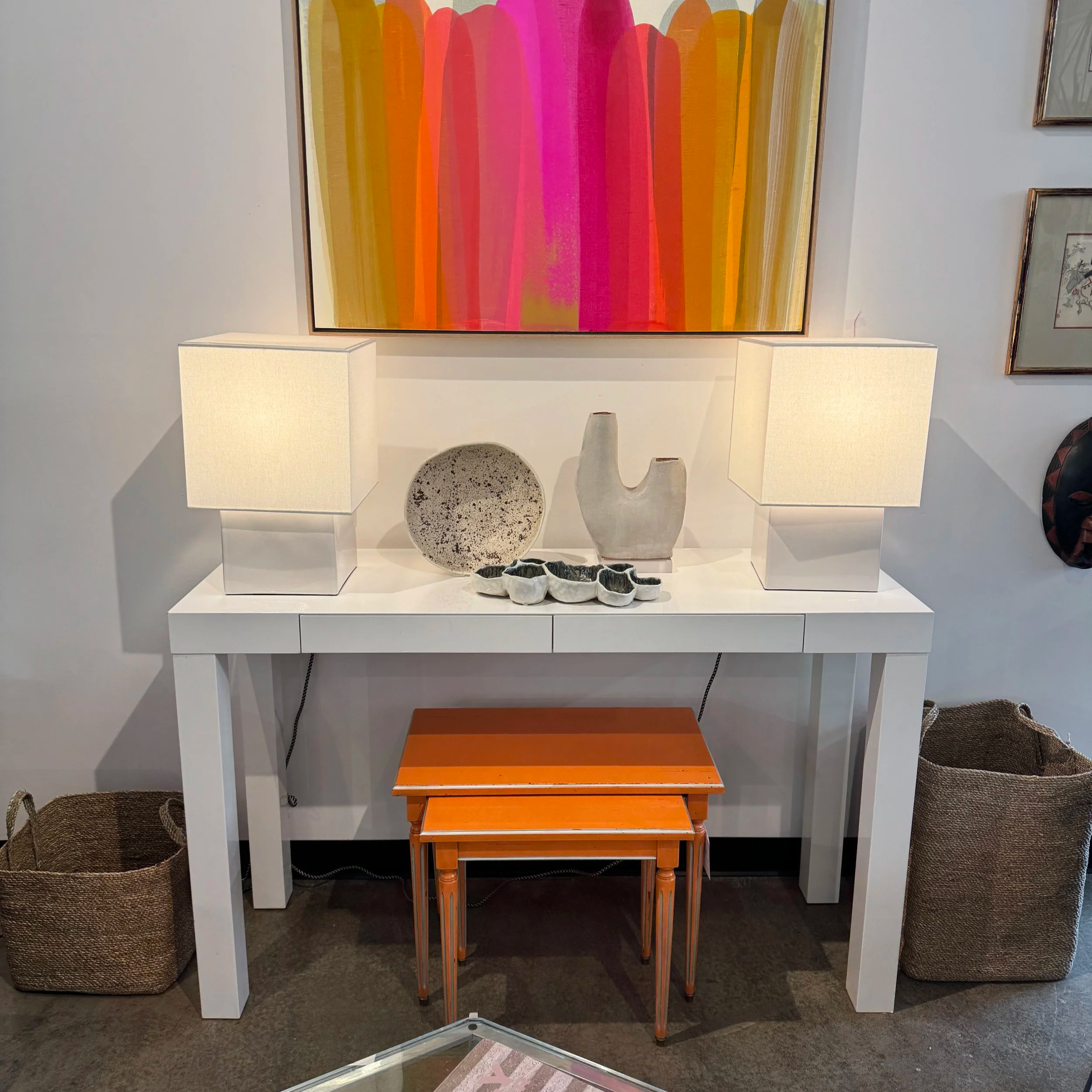 West Elm Lacquer Parsons Console (54"w x 18"d x 33"h)