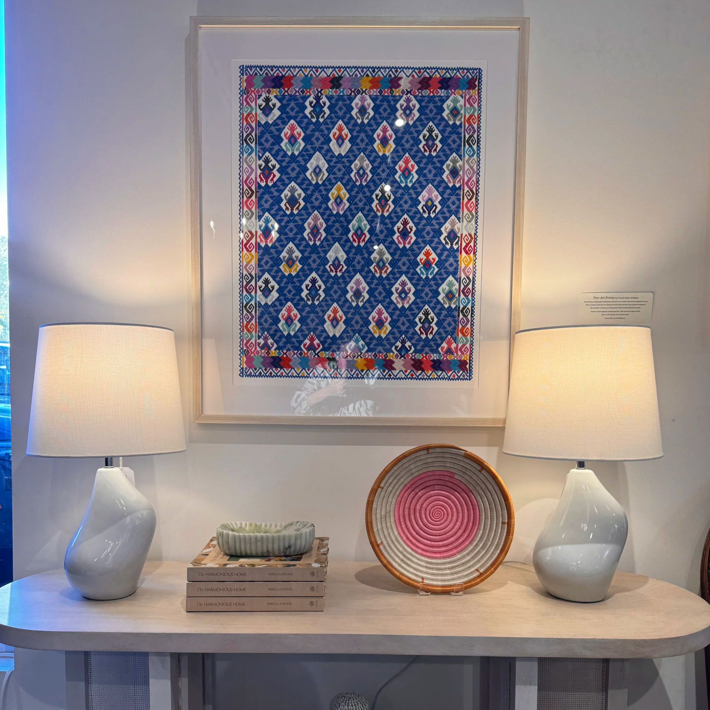 SOLD - Asymmetrical Lamp (x2)