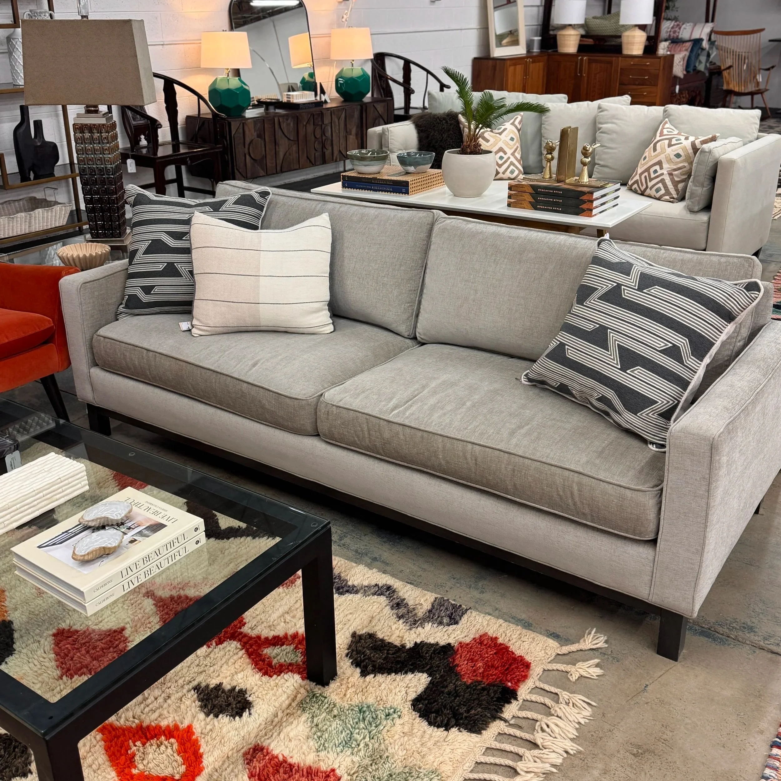 Ethan Allen Melrose Too Sofa - 87W x 36D x 34H