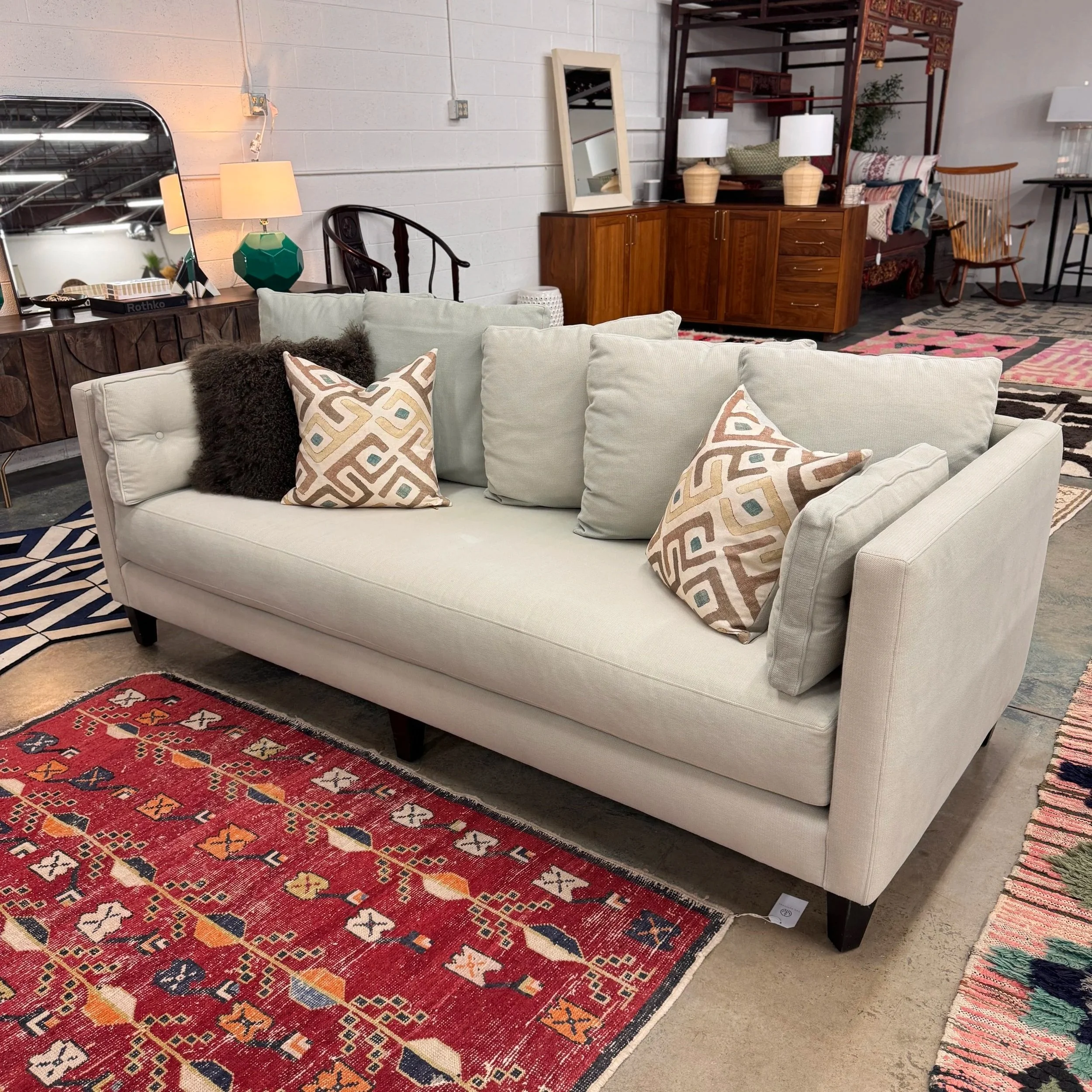 SOLD - Crate & Barrel Sofa (88W x 37D x 30H)