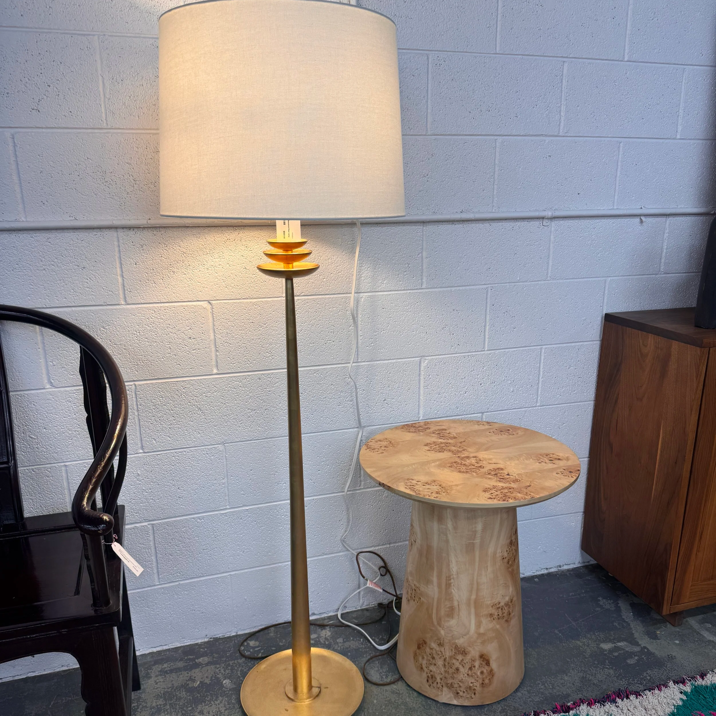 SOLD - Visual Comfort Beaumont Floor Lamp