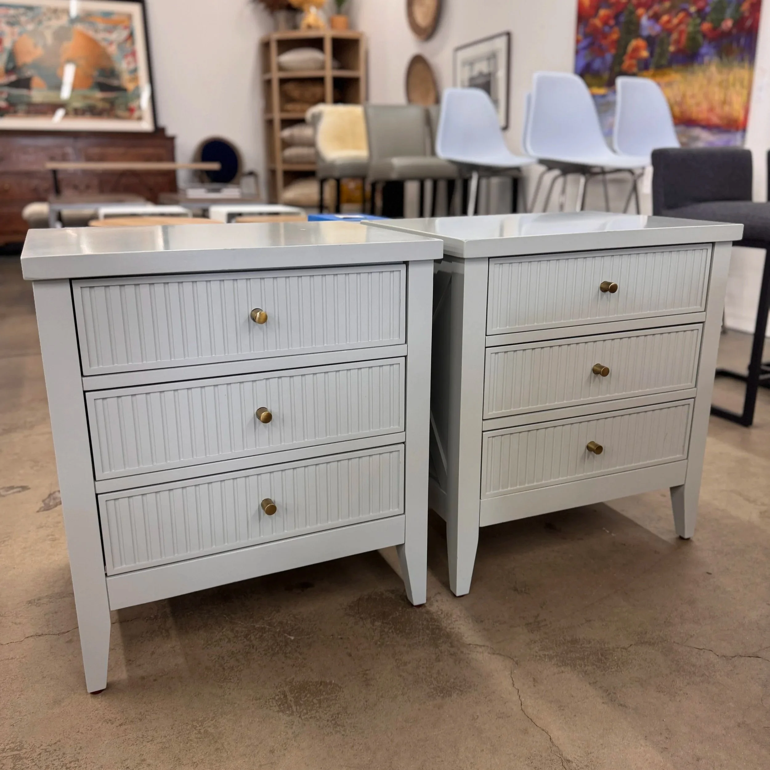 3 Drawer Nightstand (x2) - 24W x 18D x 26H 