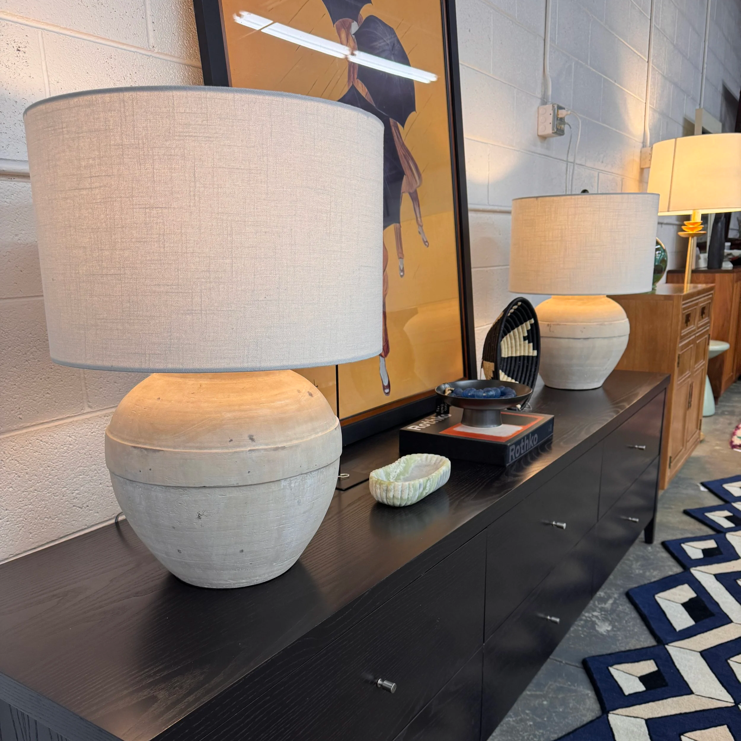 Pottery Barn Lamp (x2) - 23"H