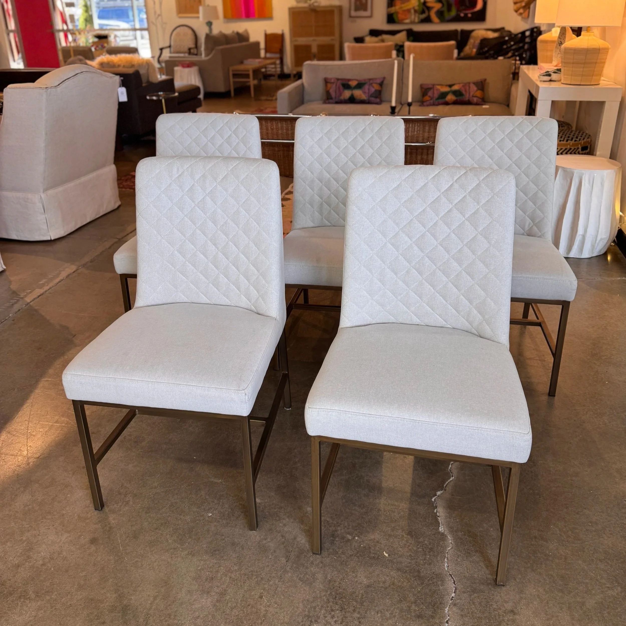 Arhaus Diamond Upholstered Dining Chair