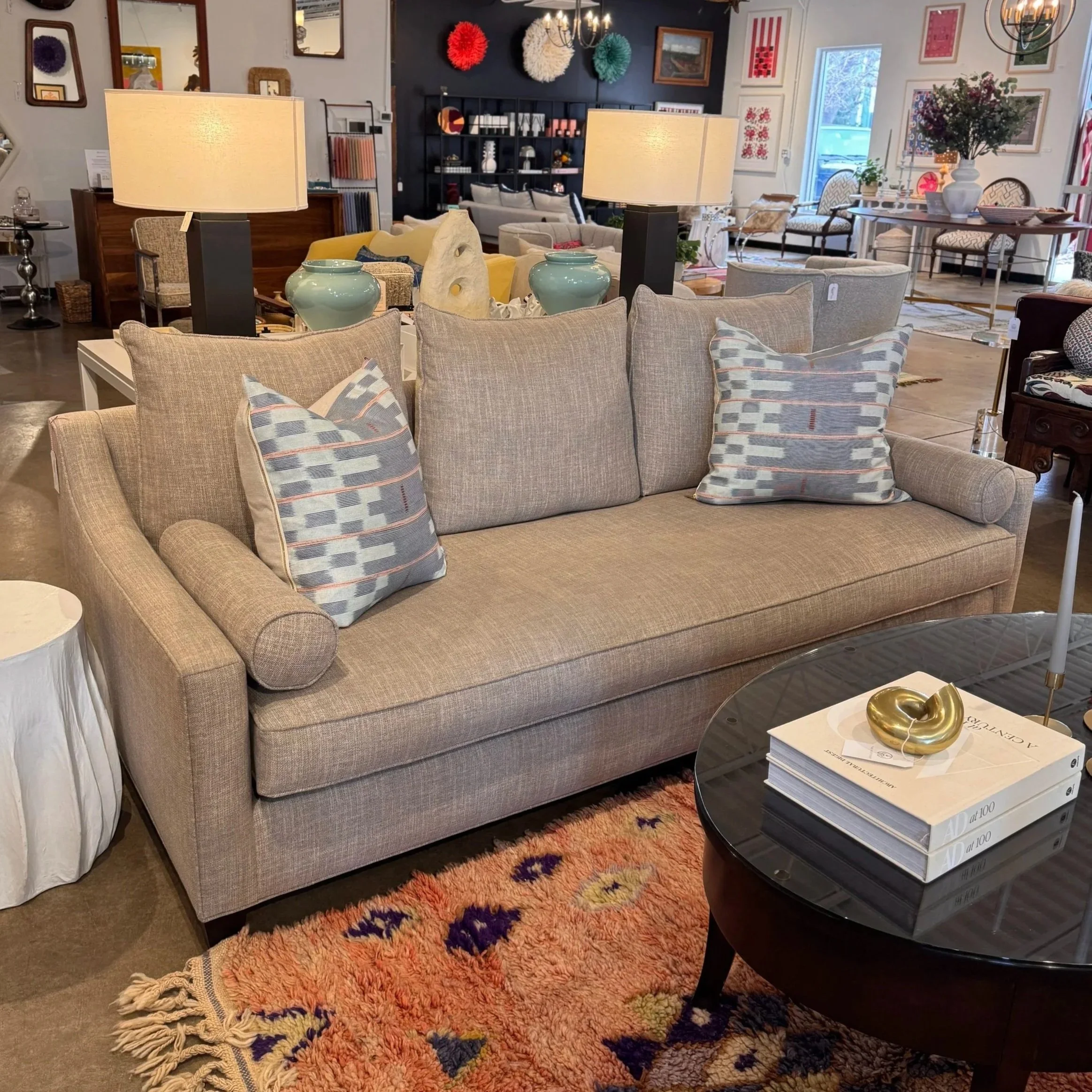 SOLD - HW Home Sofa -83"W x 38"D x 18"H