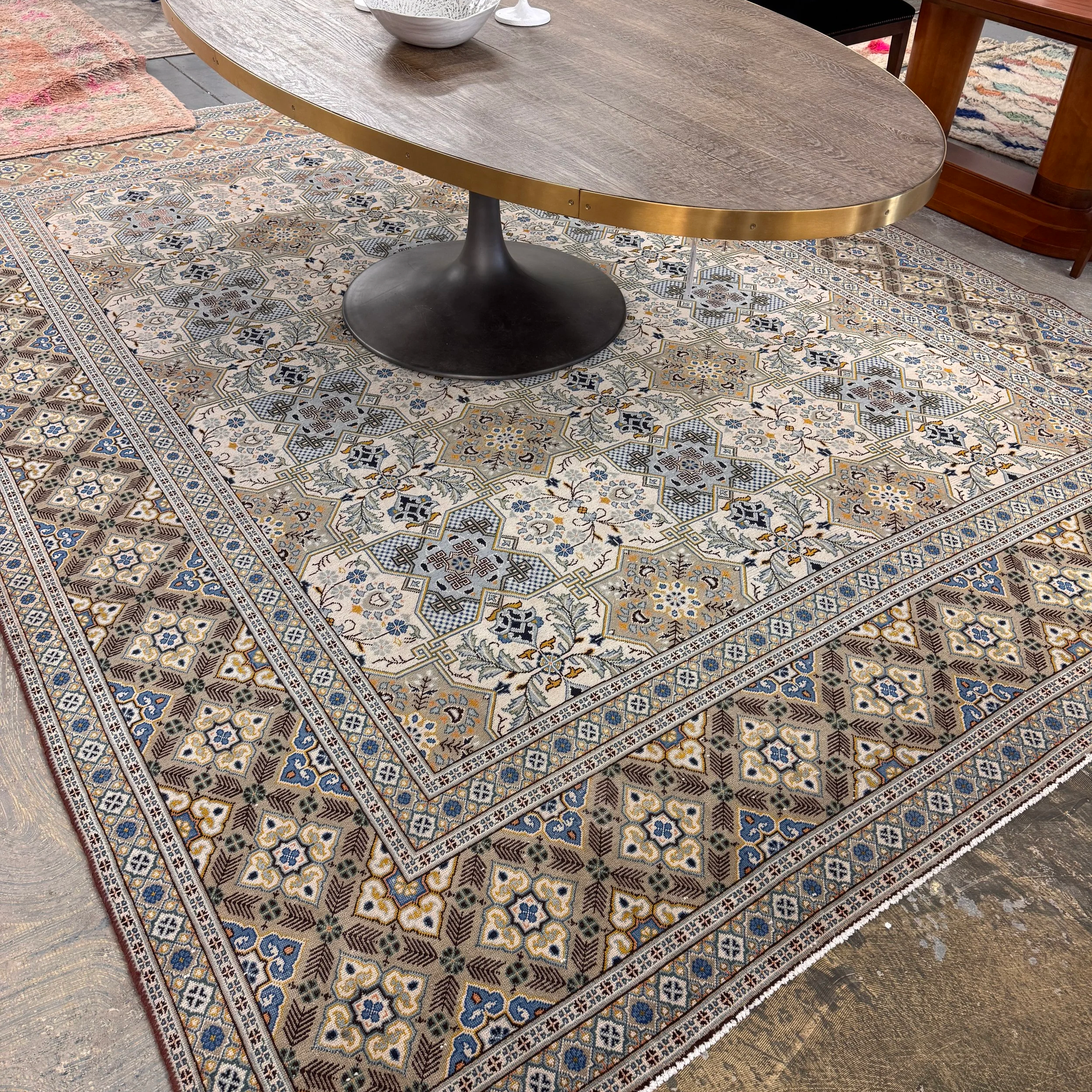 Vintage Turkish Rug (9'6" x 12'10")