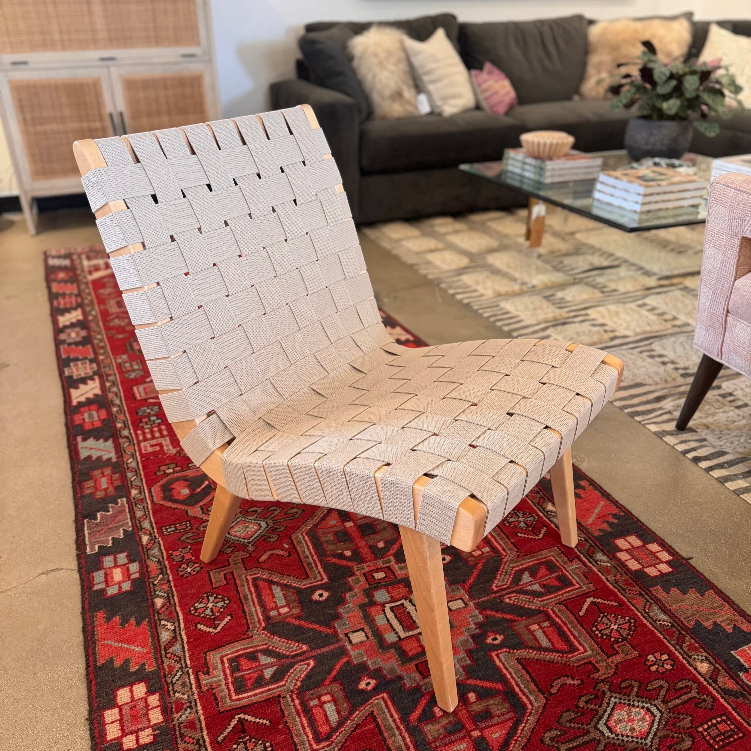 SOLD - Knoll Risom Armless Chair