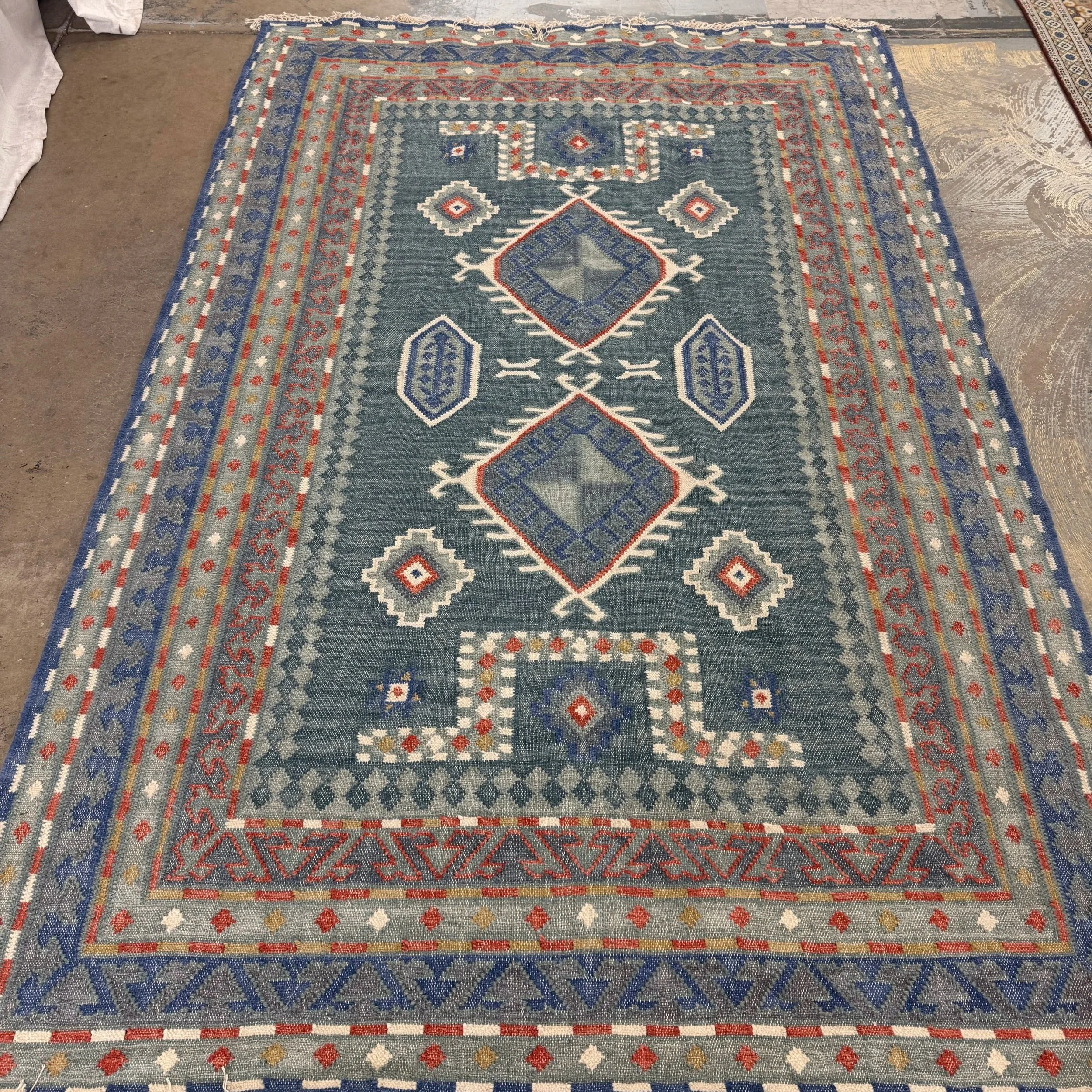 Rejuvenation Wool & Cotton Rug (6' x 9')