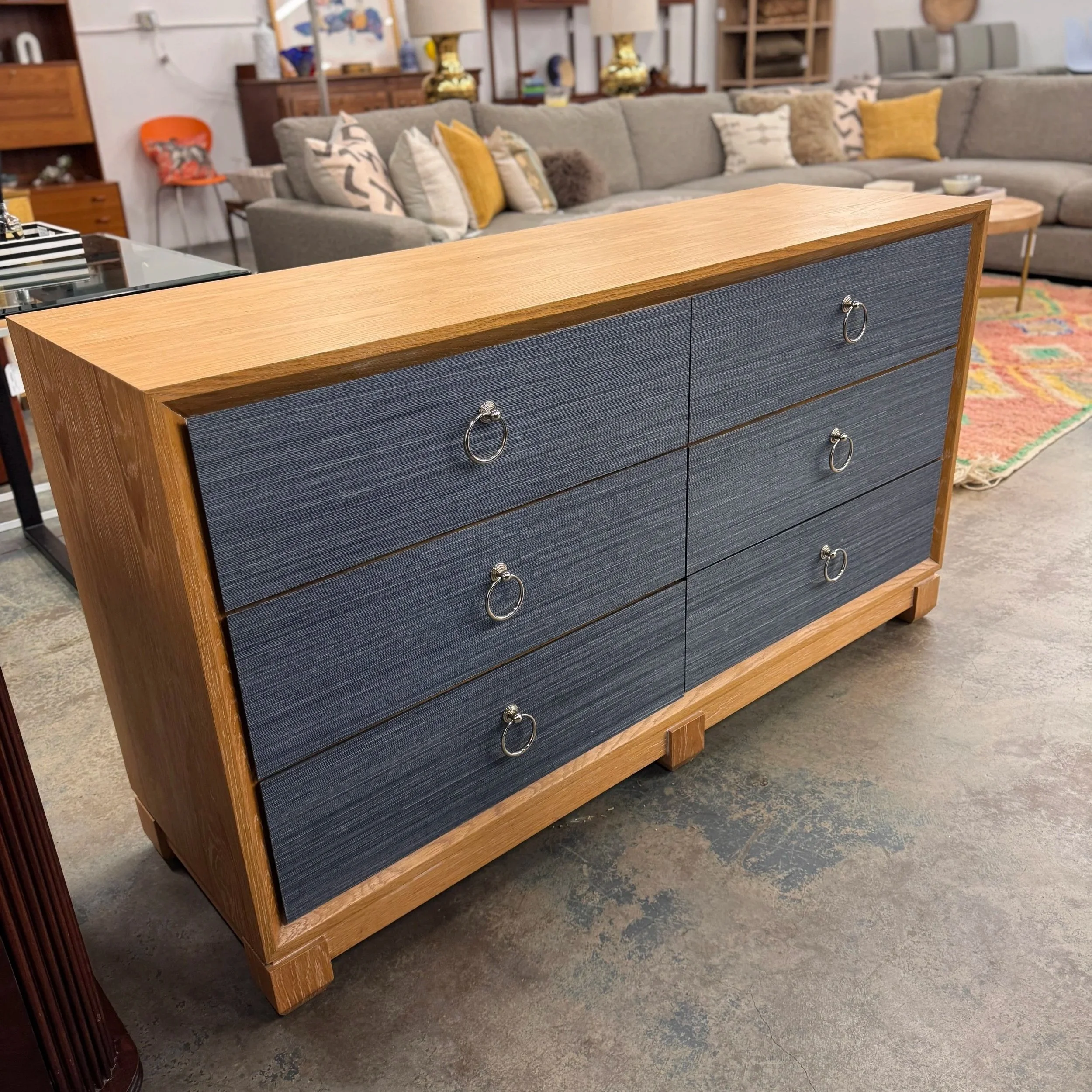 Villa & House Ming 6-Drawer Dresser - 59W x 18D x 33H