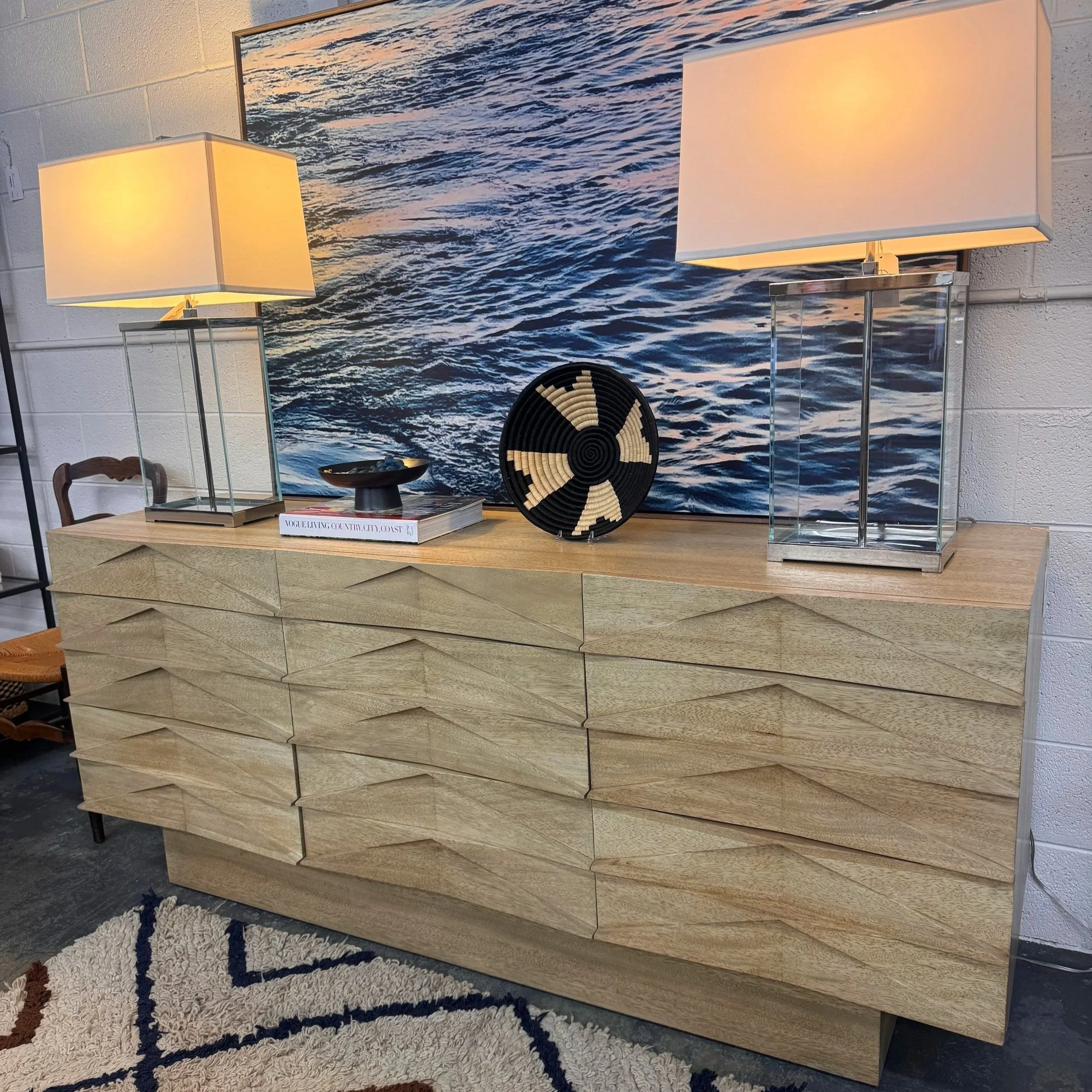 Noir Walnut Sideboard - 75W x 32D 22H