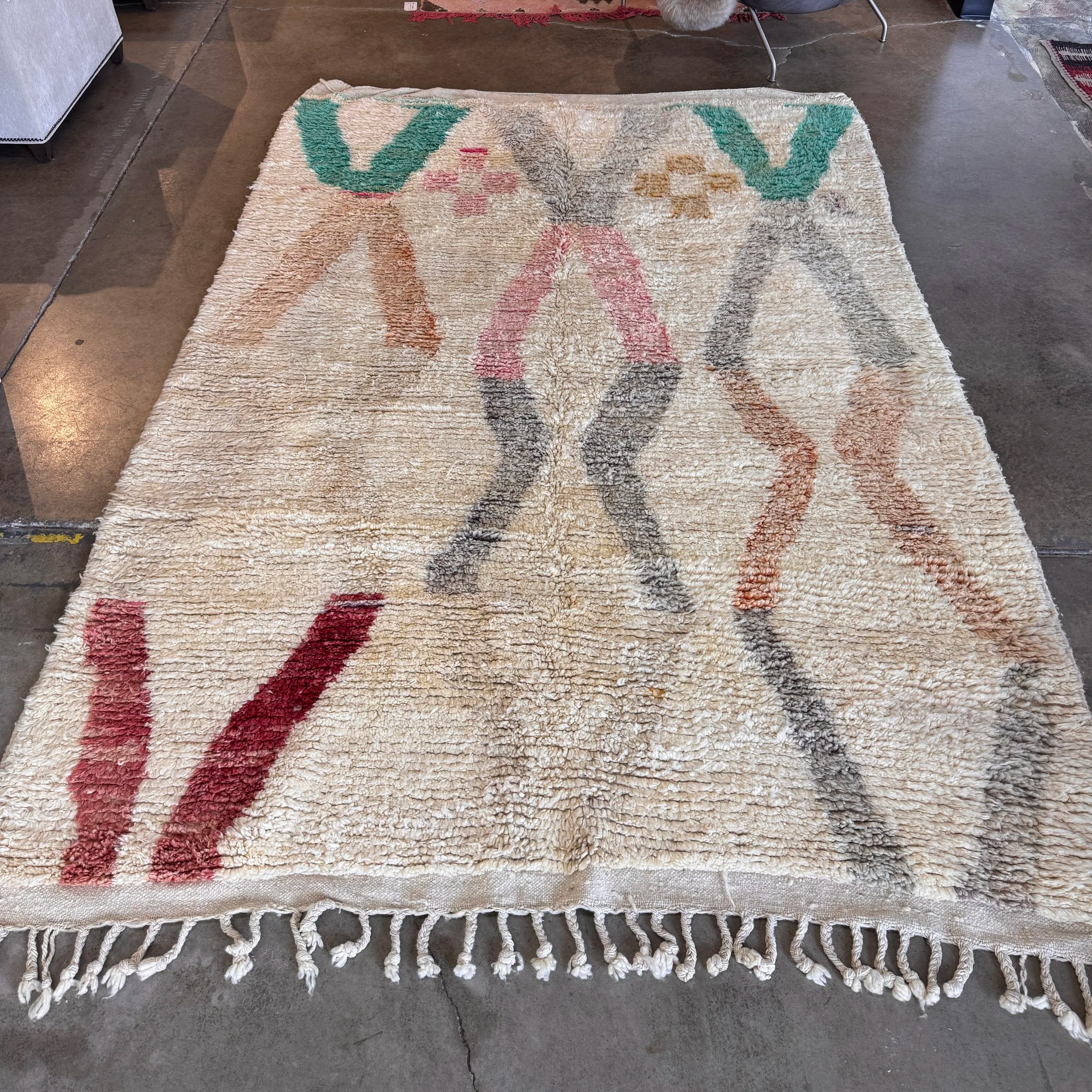 Moroccan Boujaad Rug (6.5' x 10')